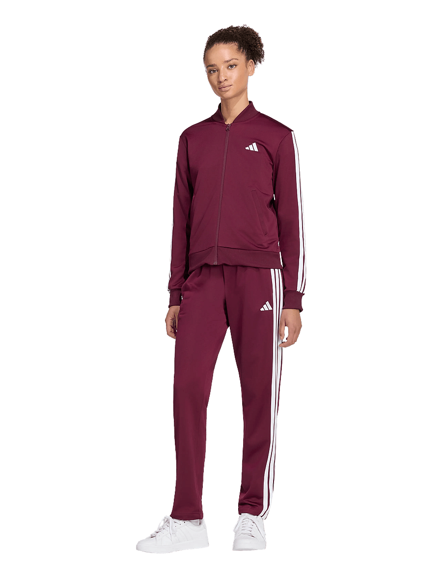 adidas Sportswear - W ESS 3S TS - spordidressid - maroon - 4