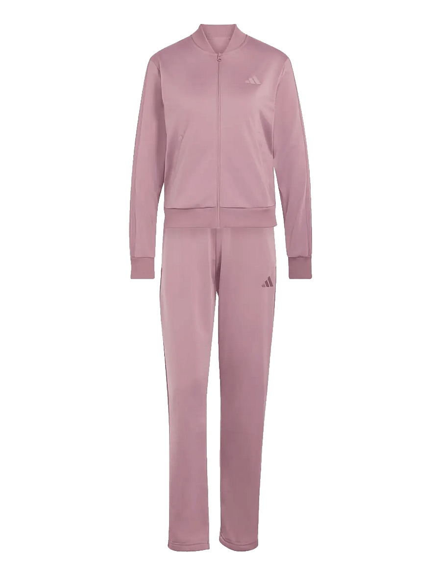 adidas Sportswear - W ESS 3S TS - tracksuits - magmau - 1
