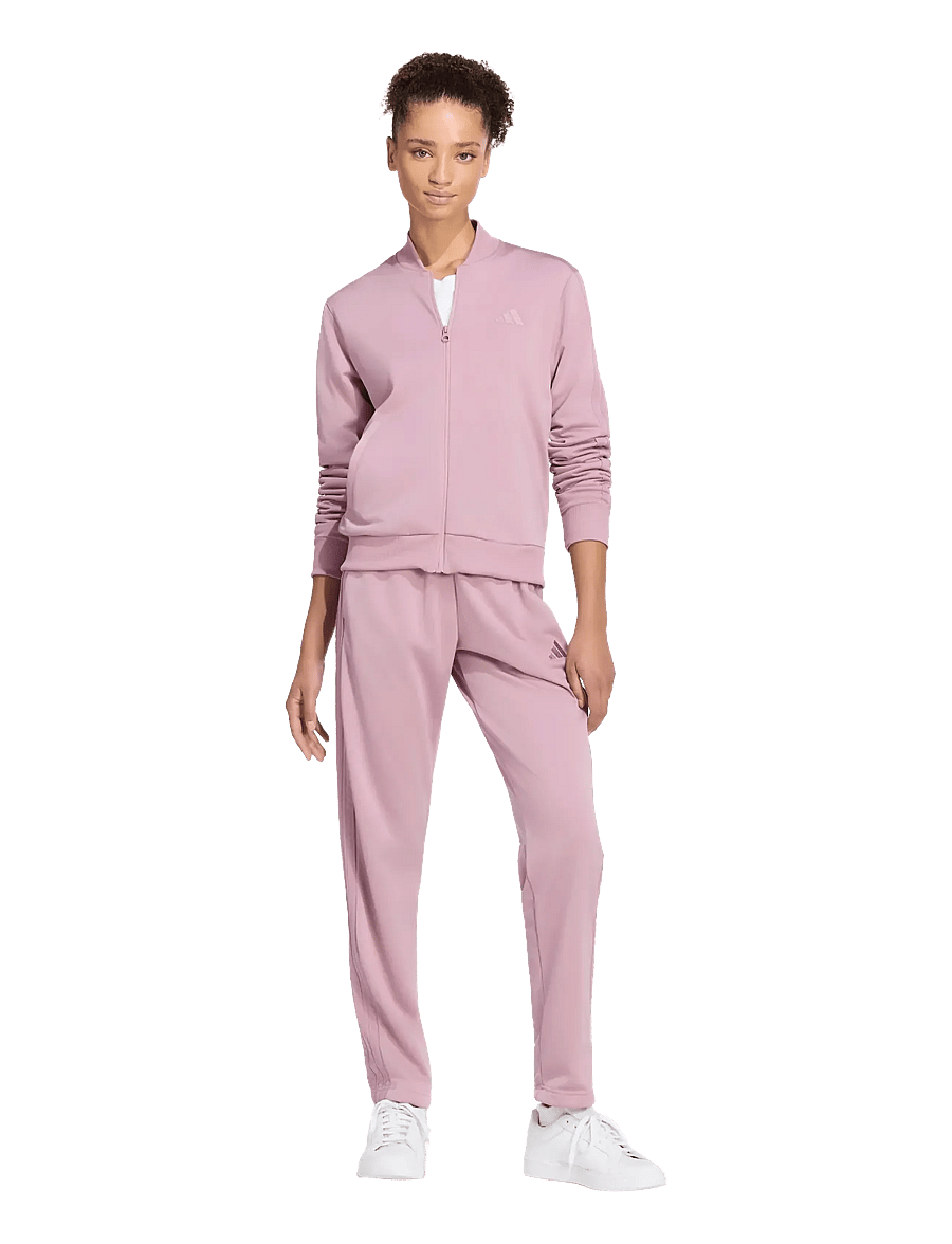 adidas Sportswear - W ESS 3S TS - tracksuits - magmau - 0
