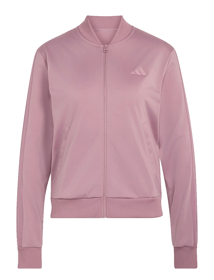 adidas Sportswear - W ESS 3S TS - tracksuits - magmau - 3