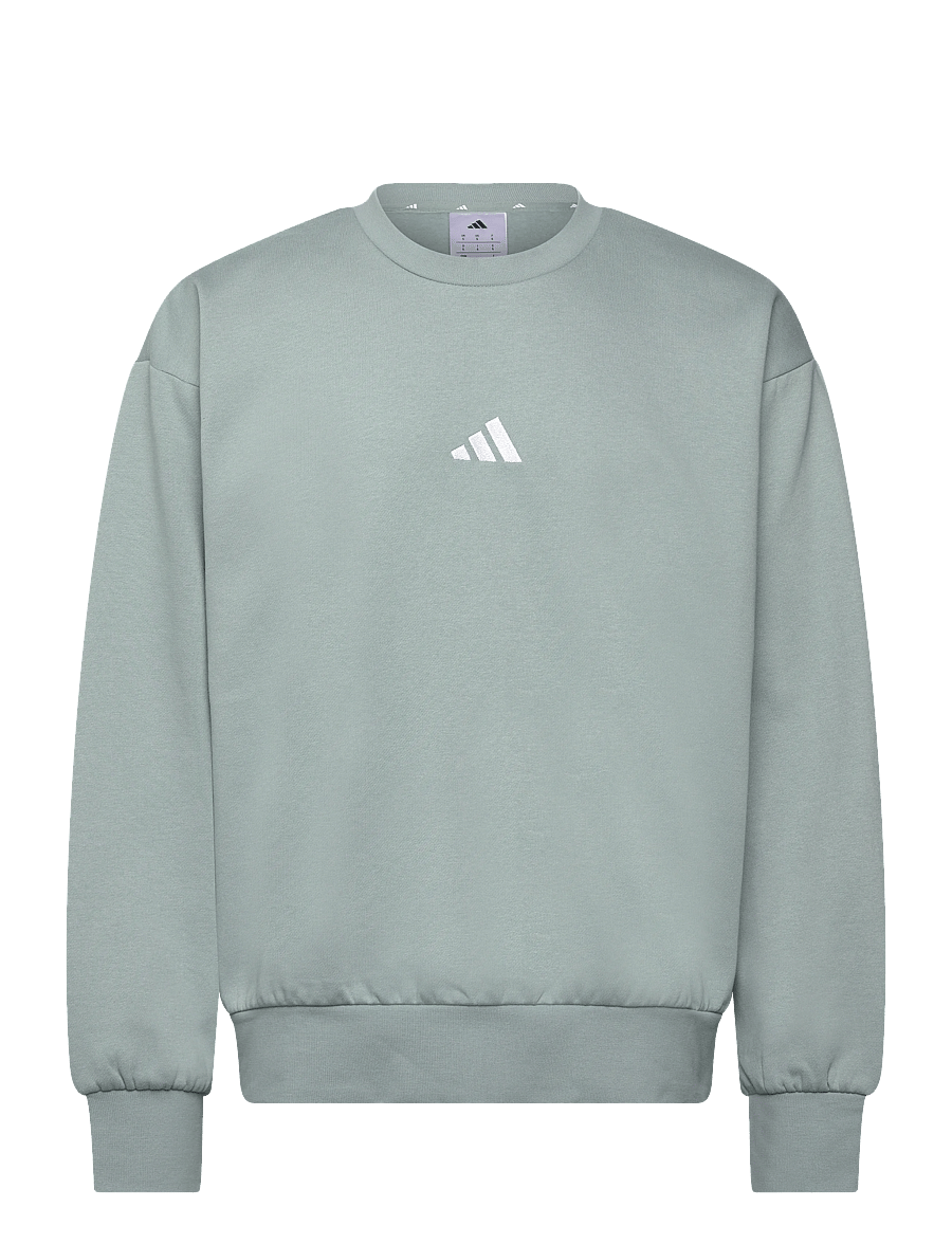 adidas Sportswear - M FEELCOZY SWT - sweatshirts - wosa/white - 0