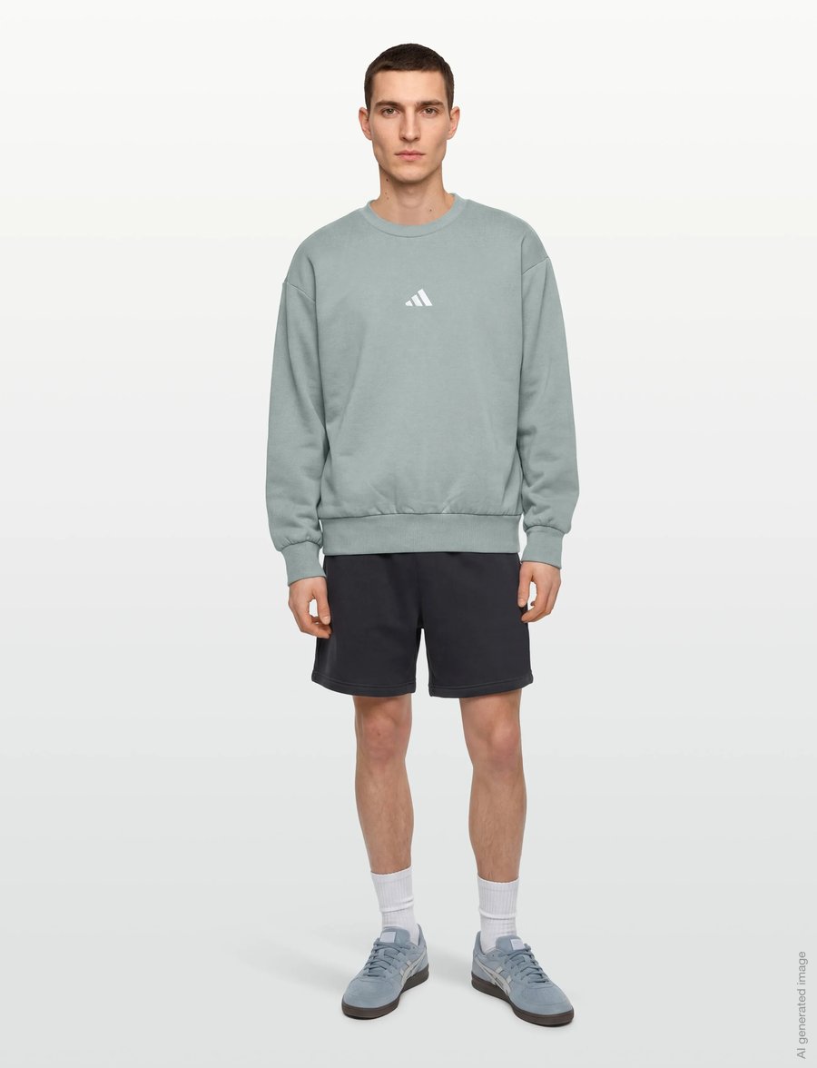 adidas Sportswear - M FEELCOZY SWT - oberteile - wosa/white - 0
