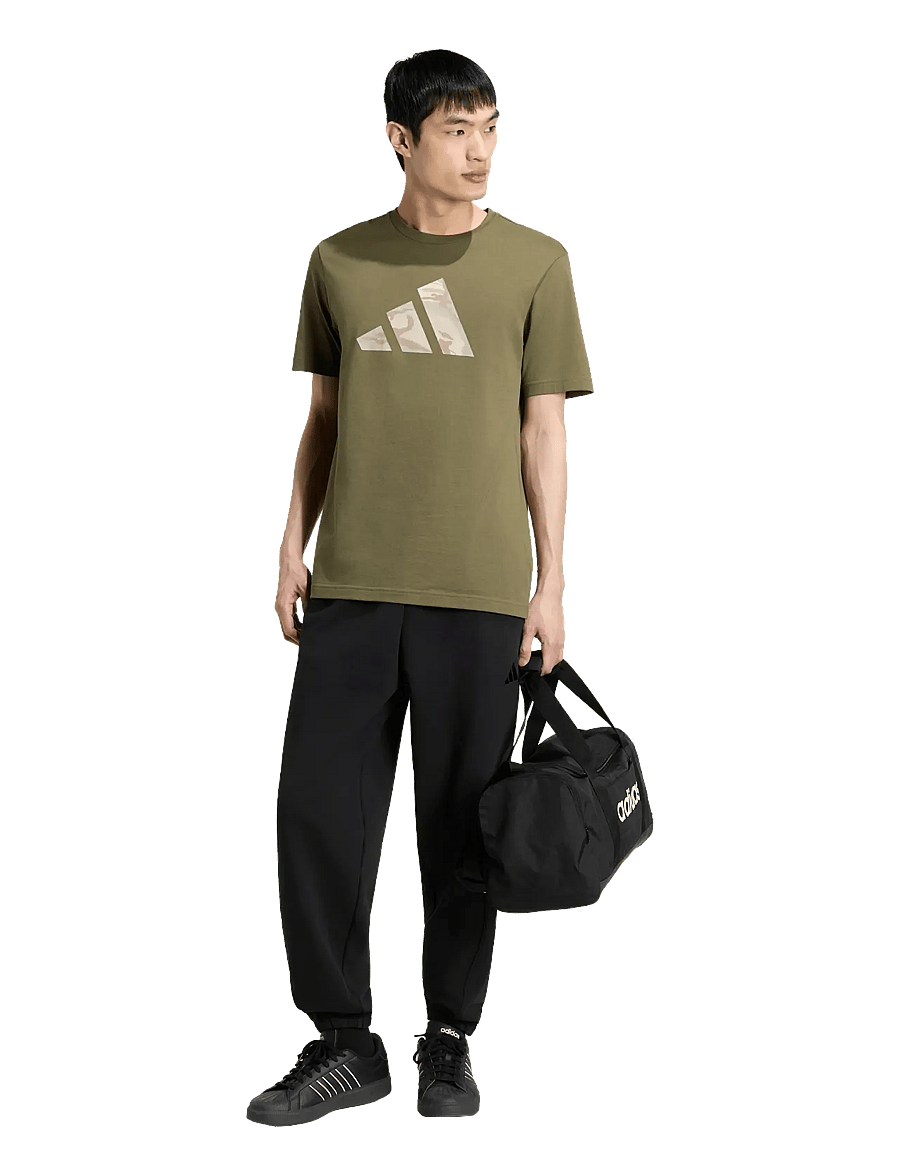 adidas Sportswear - M CAMO LOGO T - t-shirts - olistr - 0