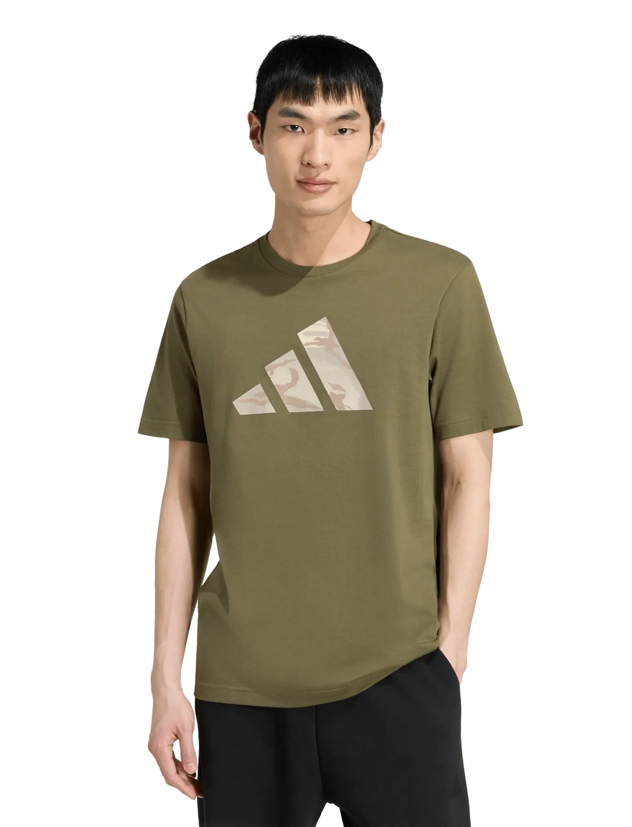 adidas Sportswear - M CAMO LOGO T - t-shirts - olistr - 2