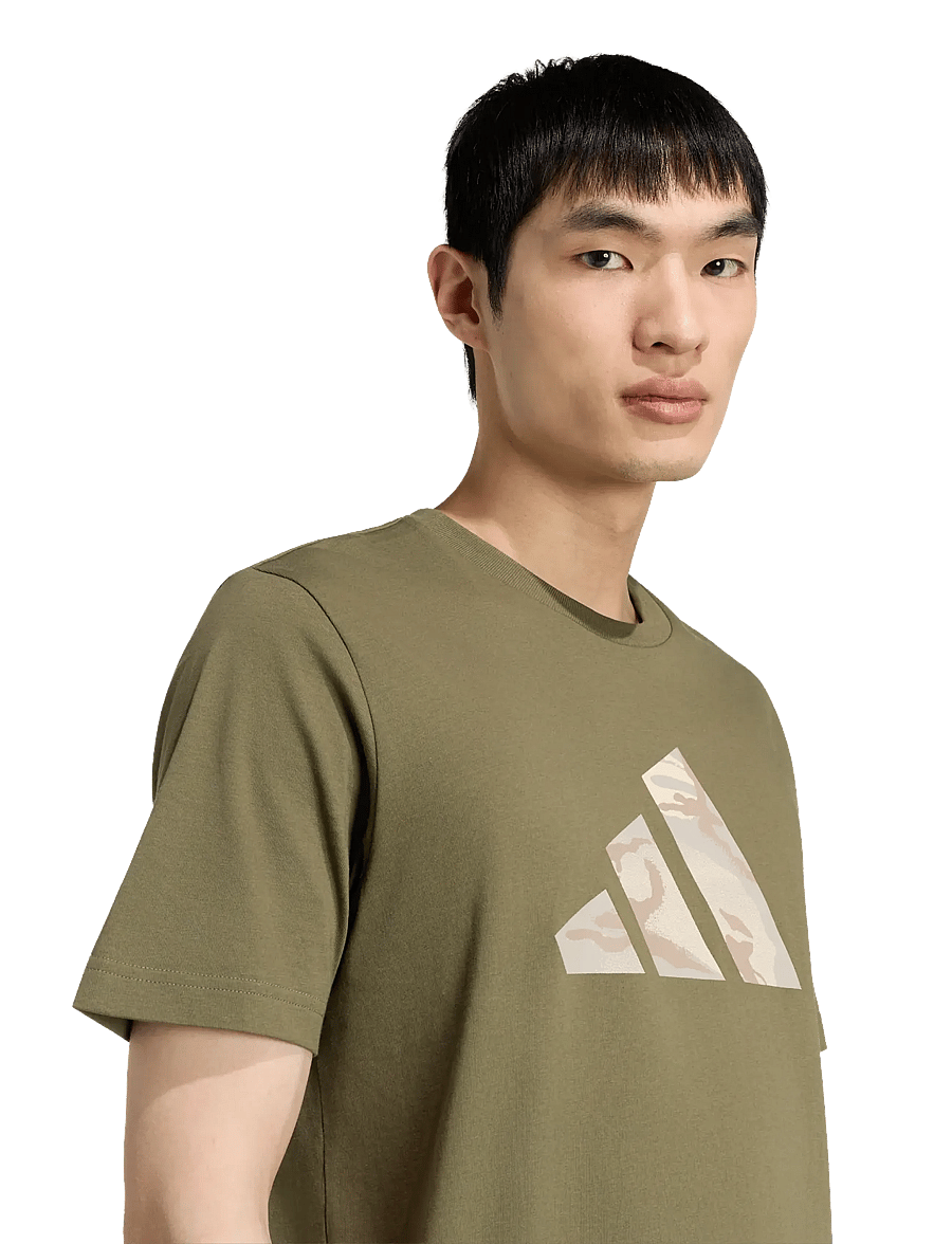 adidas Sportswear - M CAMO LOGO T - t-shirts - olistr - 3