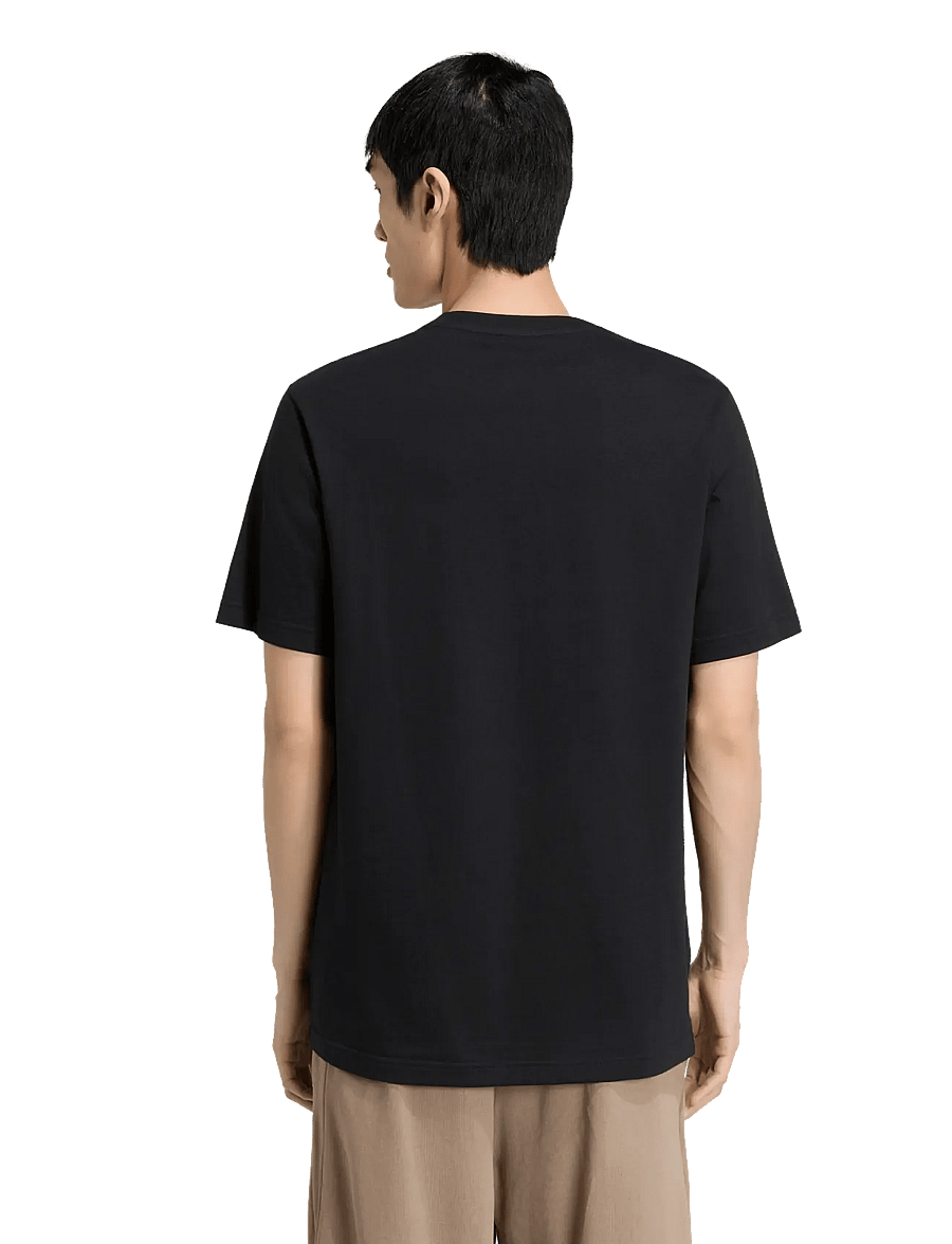 adidas Sportswear - M CAMO LOGO T - oberteile & t-shirts - black - 4