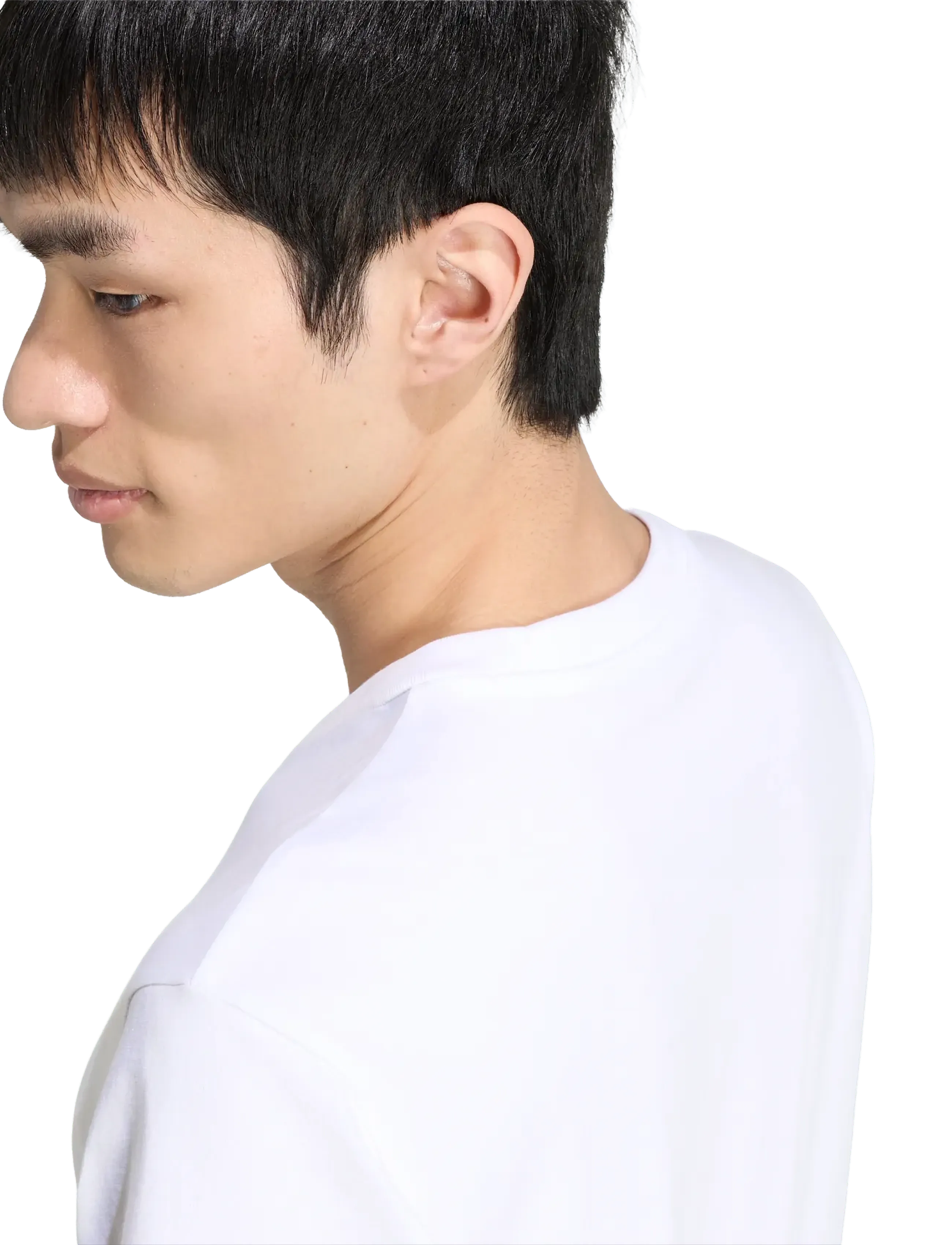 adidas Sportswear - M CAMO LOGO T - t-shirts - white - 5