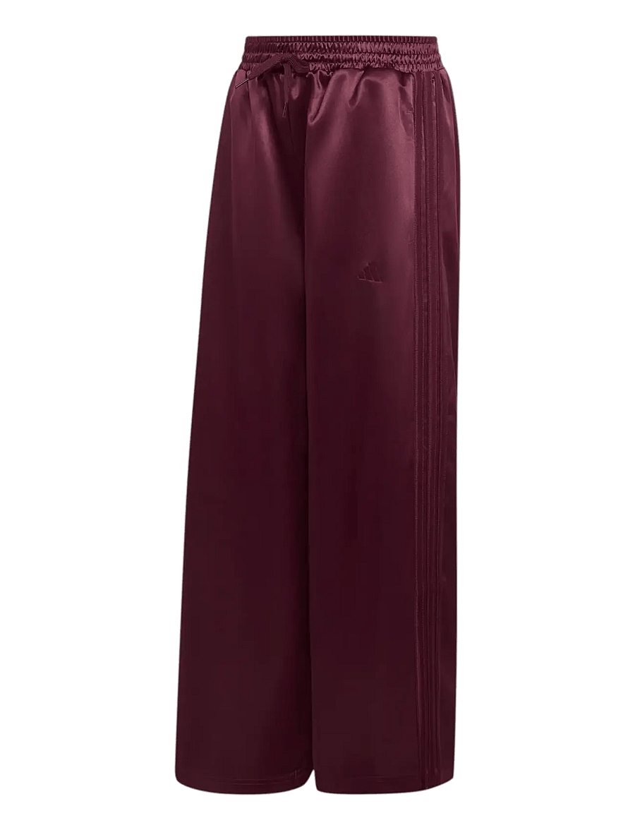 adidas Sportswear - JG SATIN Pant - trainingshosen - maroon/maroon - 1