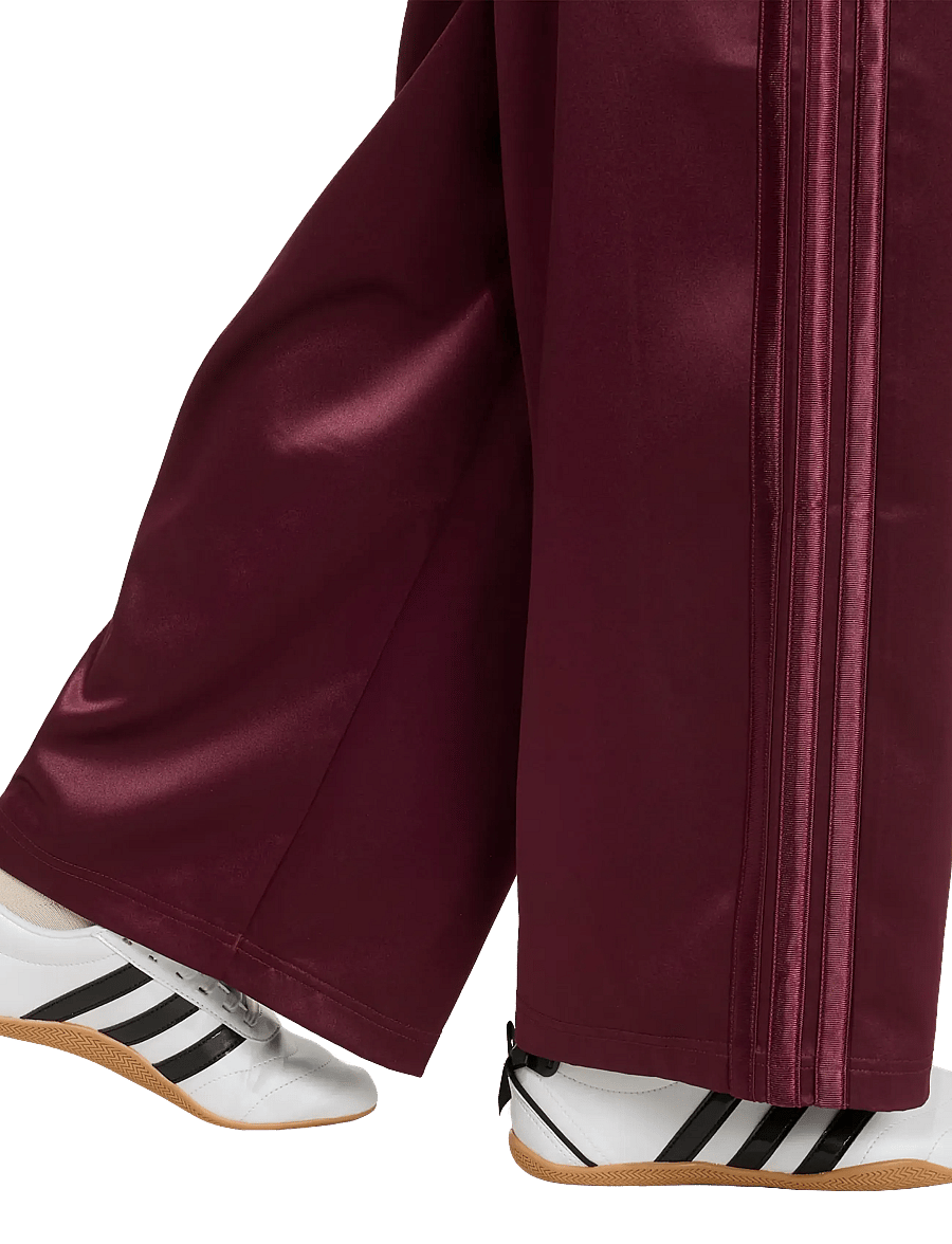 adidas Sportswear - JG SATIN Pant - trainingshosen - maroon/maroon - 4