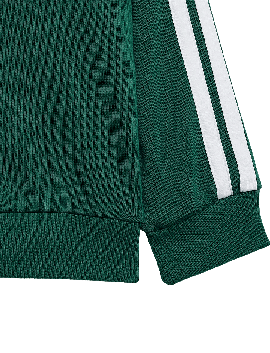 adidas Sportswear - I 3S FT JOG 240 - joggingsæt & matchende sæt - cgreen/white - 4