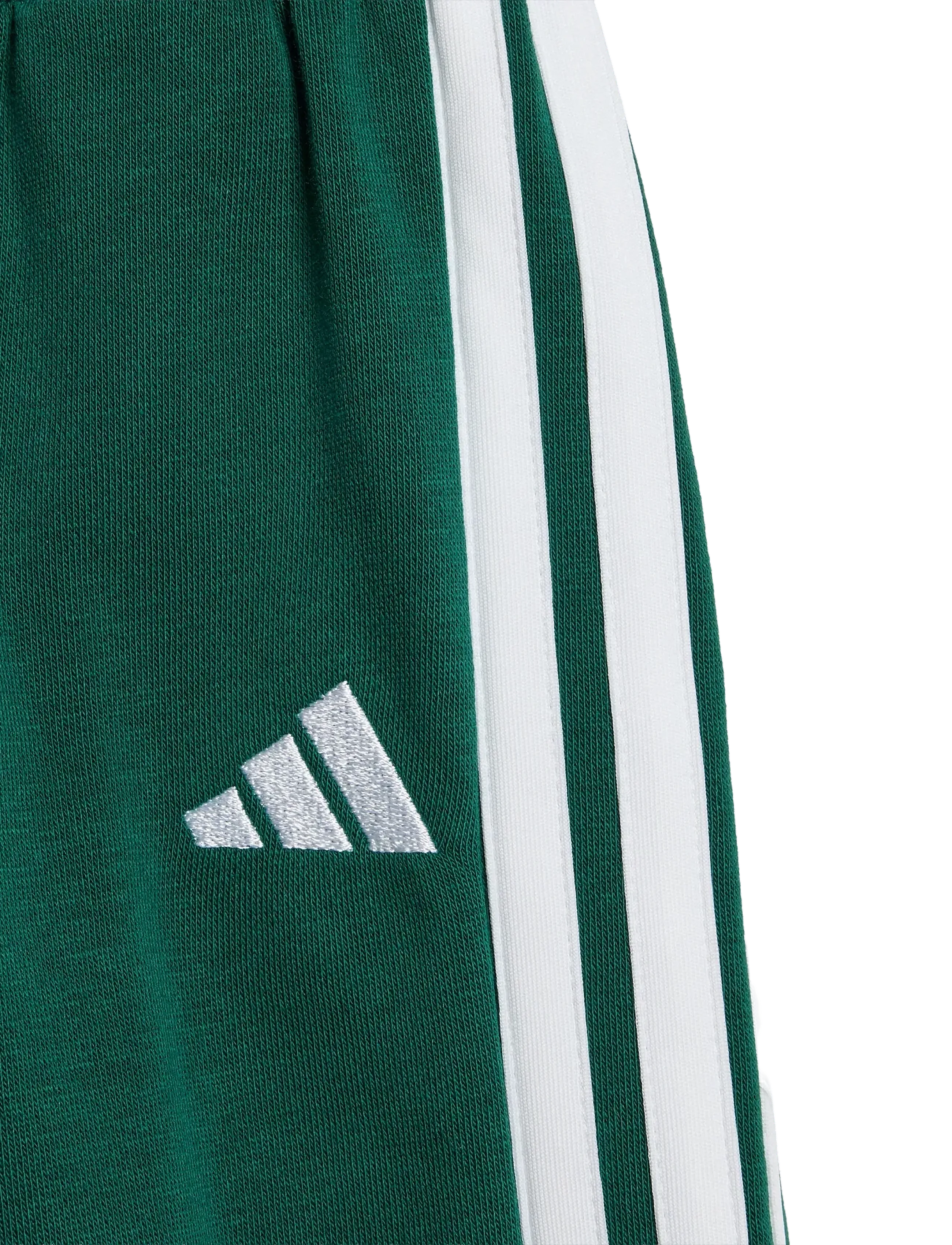 adidas Sportswear - I 3S FT JOG 240 - joggingsæt & matchende sæt - cgreen/white - 5