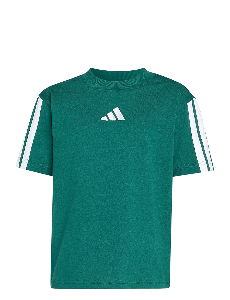 adidas Sportswear - LK 3S TEE 160 - kurzärmelig - cgreen/white - 1