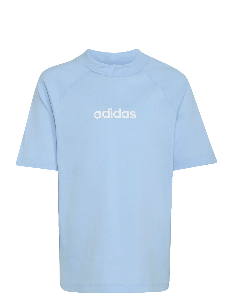 adidas Sportswear - LK LIN TEE 160 - lühikeste varrukatega t-särgid - globlu/white - 1