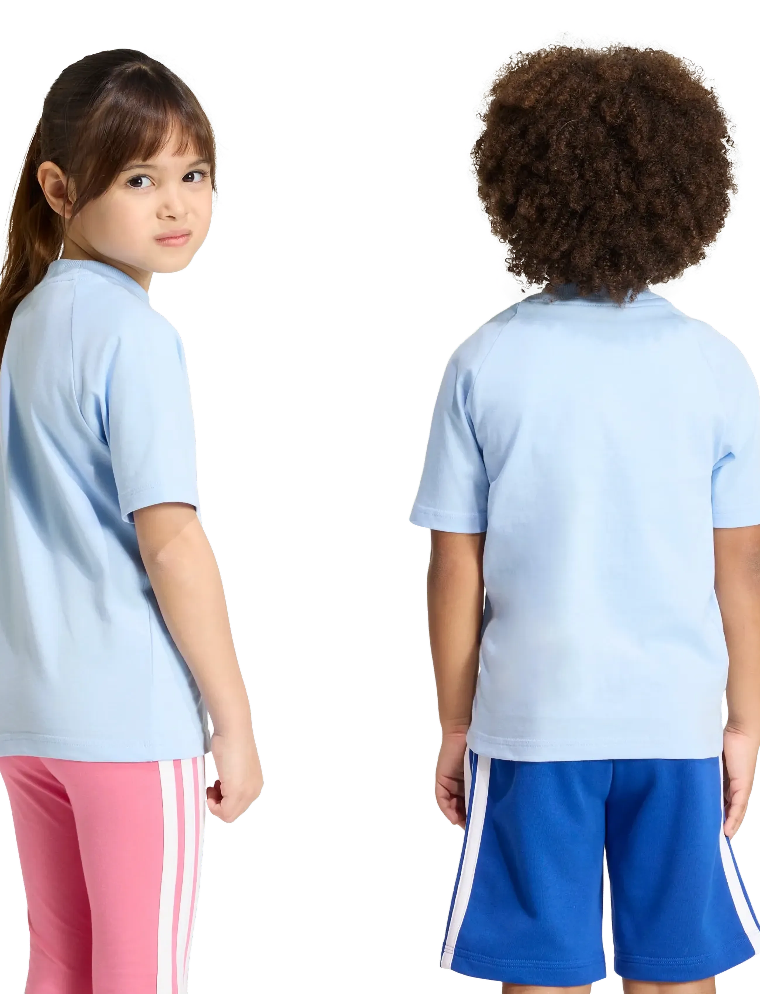 adidas Sportswear - LK LIN TEE 160 - globlu/white - 3