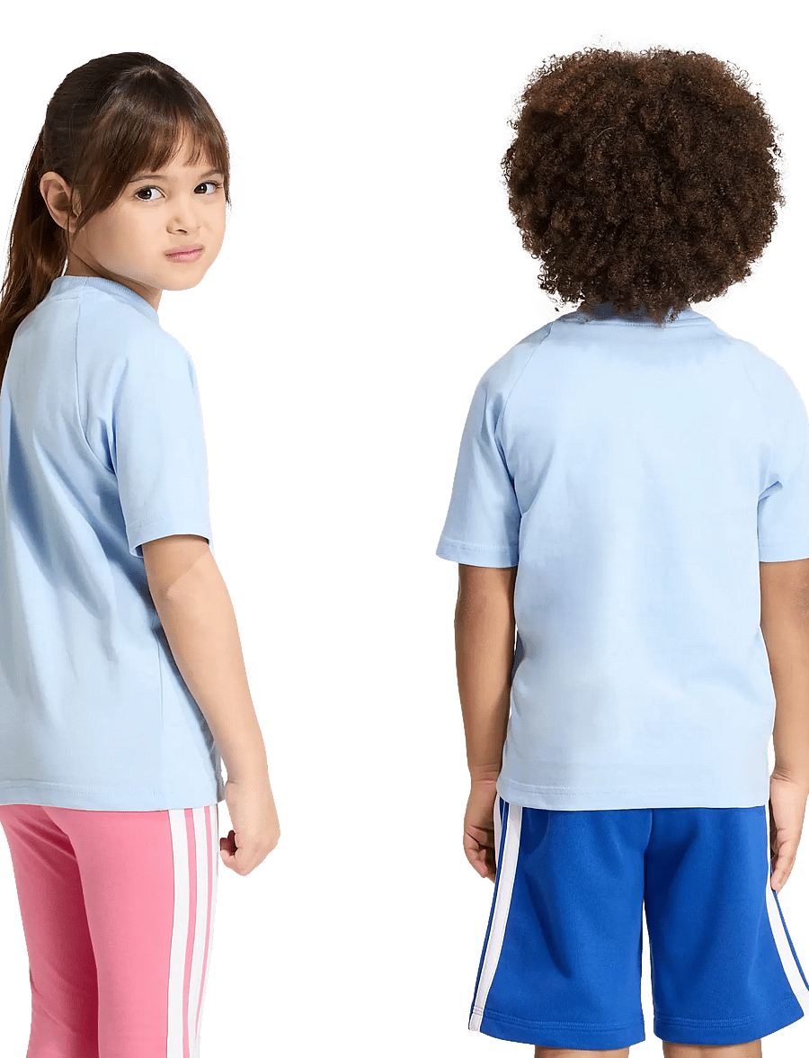 adidas Sportswear - LK LIN TEE 160 - lühikeste varrukatega t-särgid - globlu/white - 3