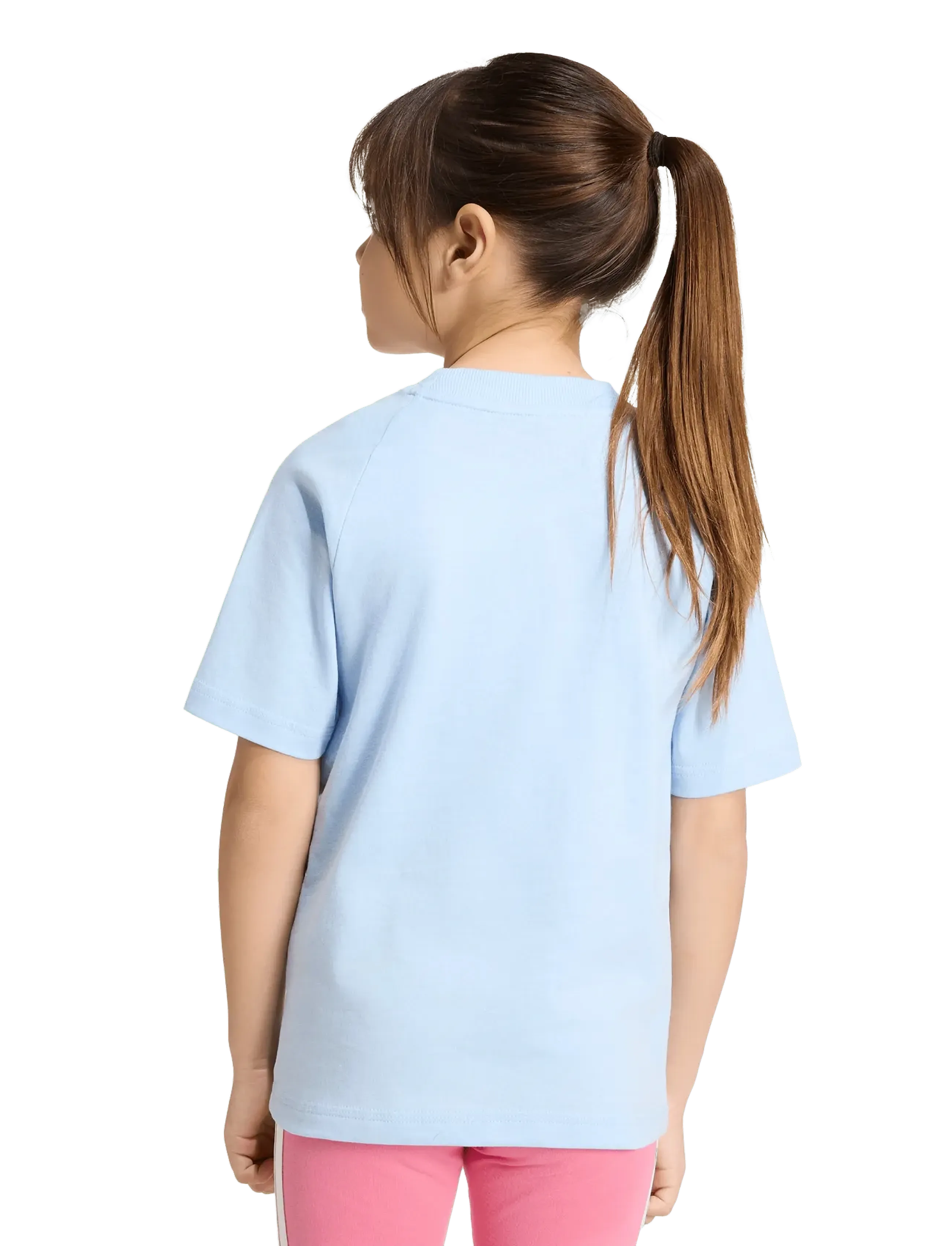adidas Sportswear - LK LIN TEE 160 - globlu/white - 5