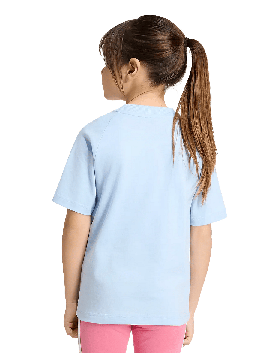 adidas Sportswear - LK LIN TEE 160 - lühikeste varrukatega t-särgid - globlu/white - 5