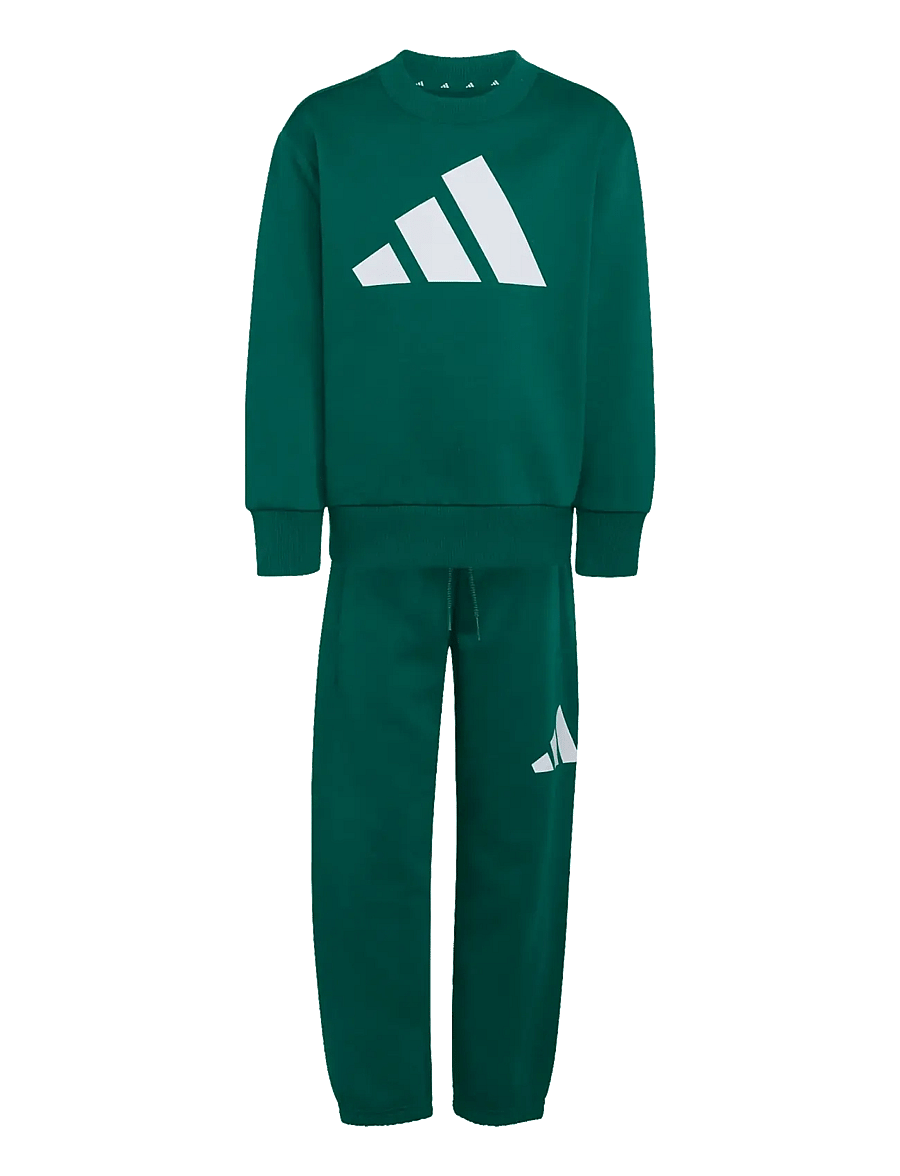 adidas Sportswear - LK BL FL JOG - joggingset & tvådelade set - cgreen/white - 1
