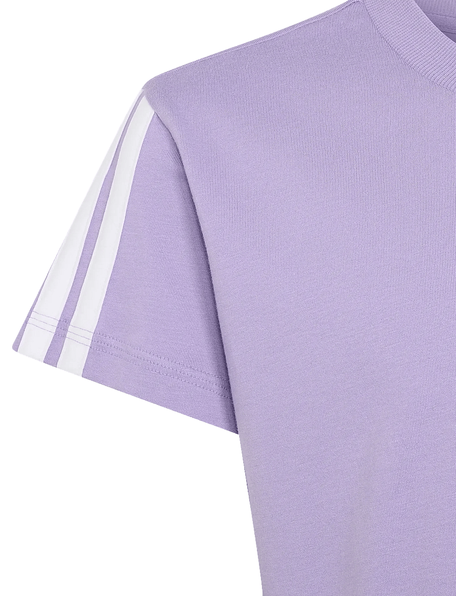 adidas Sportswear - JG 3S TEE 160 - kortærmede t-shirts - maglil/white - 2