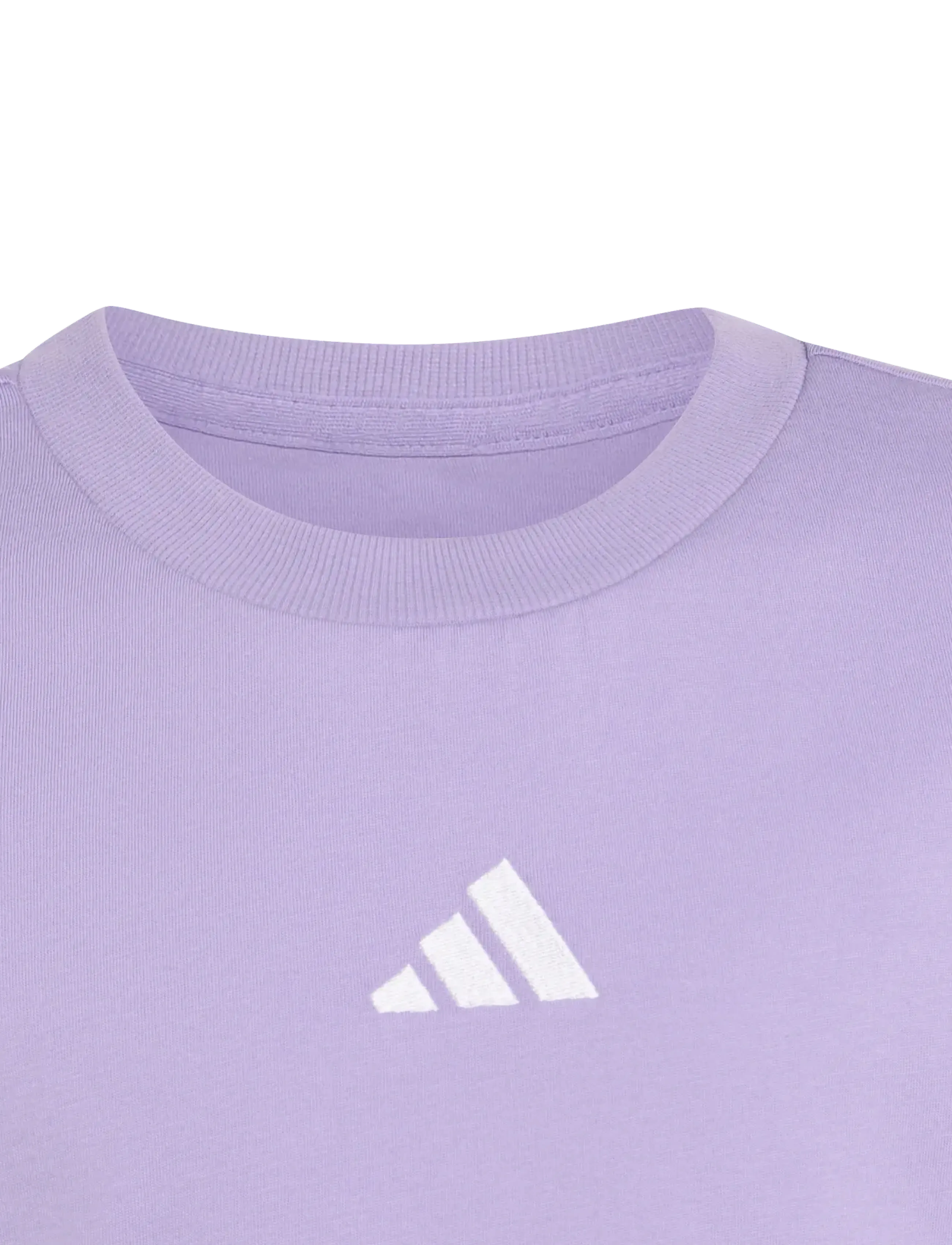 adidas Sportswear - JG 3S TEE 160 - kortærmede t-shirts - maglil/white - 4