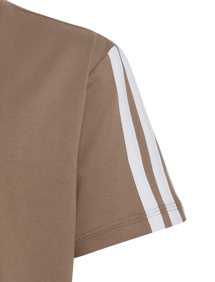 adidas Sportswear - J 3S TEE 160 - sportstoppe - khasix/white - 4