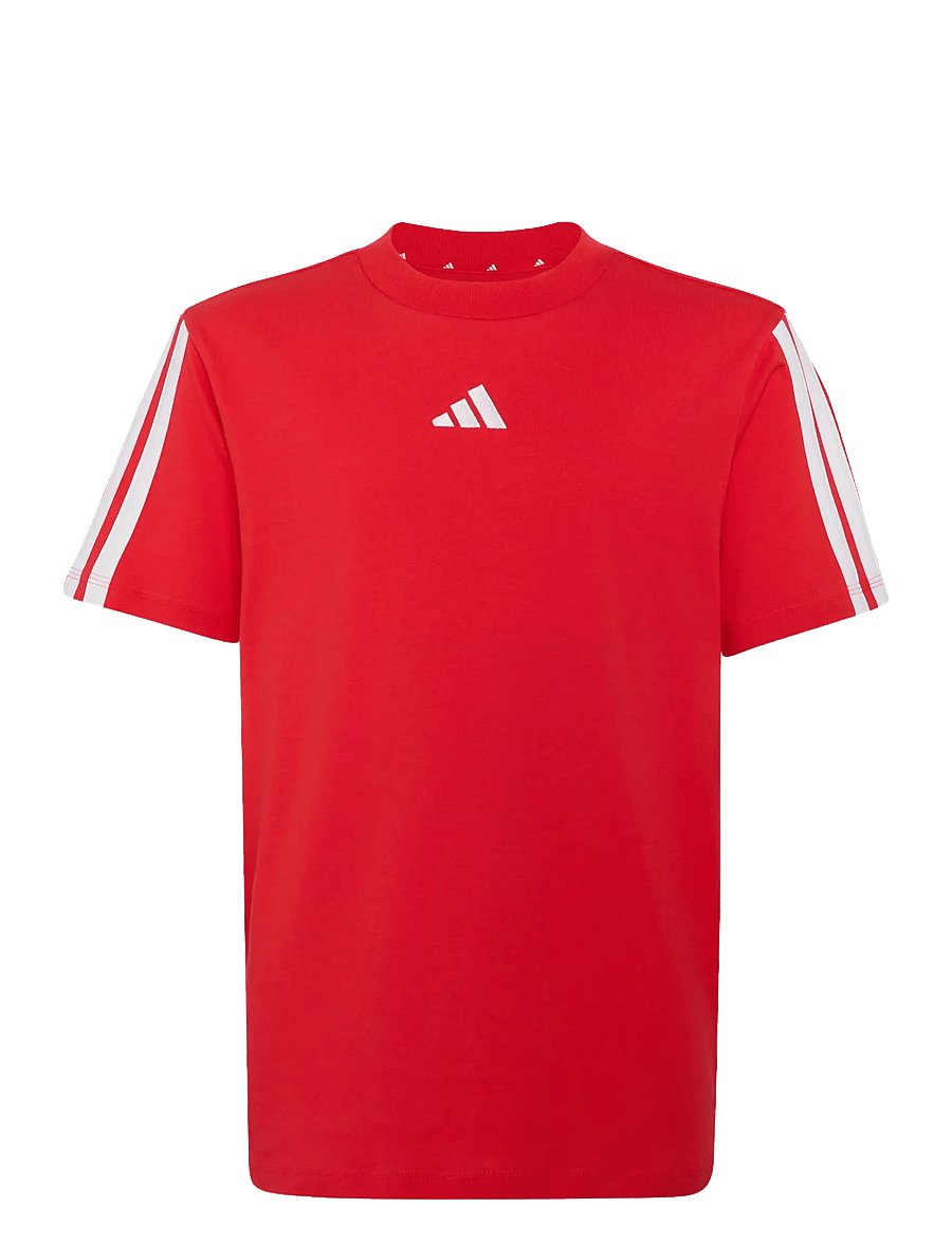 adidas Sportswear - J 3S TEE 160 - sportoberteile - purrub/white - 0