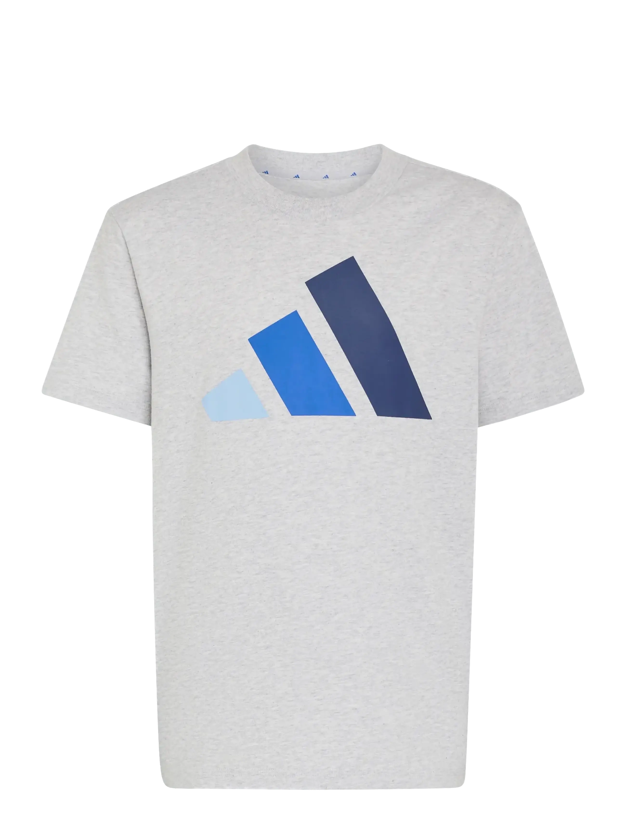 adidas Sportswear J BL TEE 160 - Topid ja T-särgid - LGREYH/GLOBLU/ROYBLU/ / grey