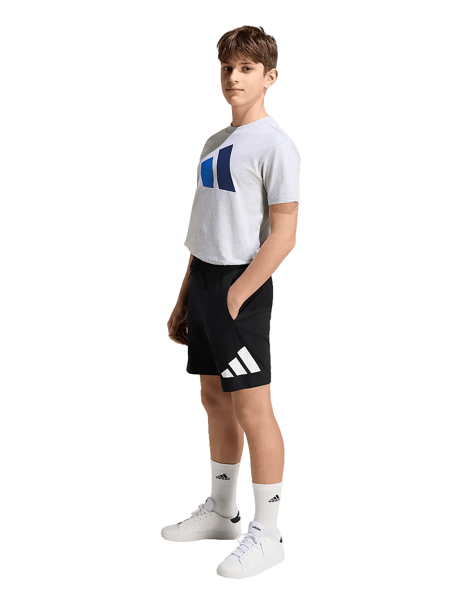 adidas Sportswear - J BL TEE 160 - sportoberteile - lgreyh/globlu/royblu/ - 0