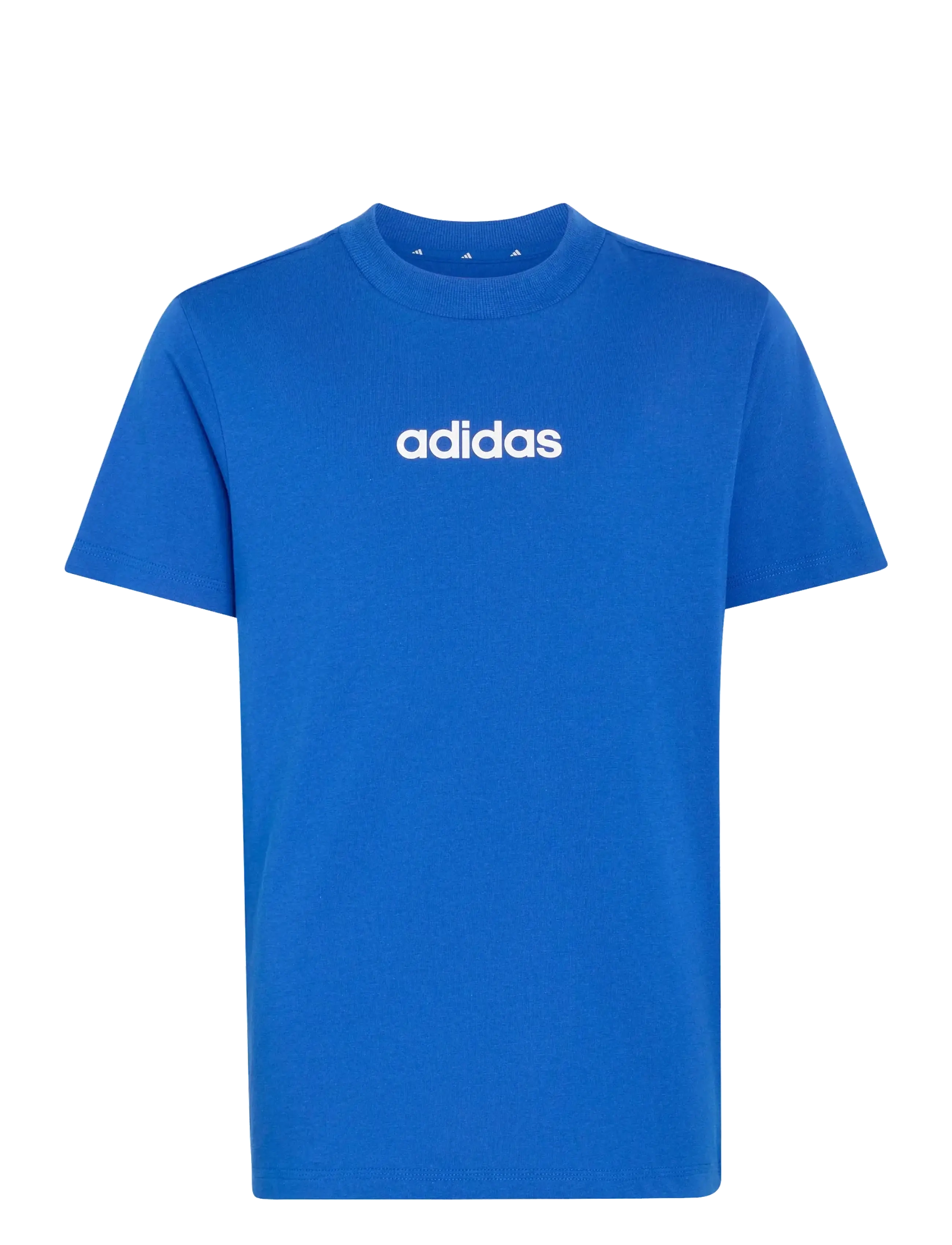 adidas Sportswear J LIN TEE 160 - Kläder - ROYBLU/WHITE / blue