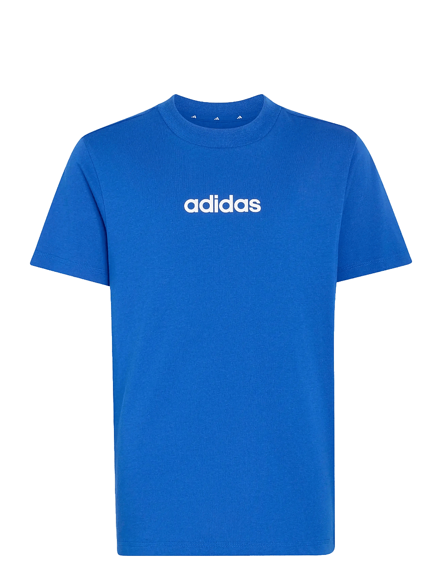 adidas Sportswear - J LIN TEE 160 - kortärmade t-shirts - royblu/white - 1