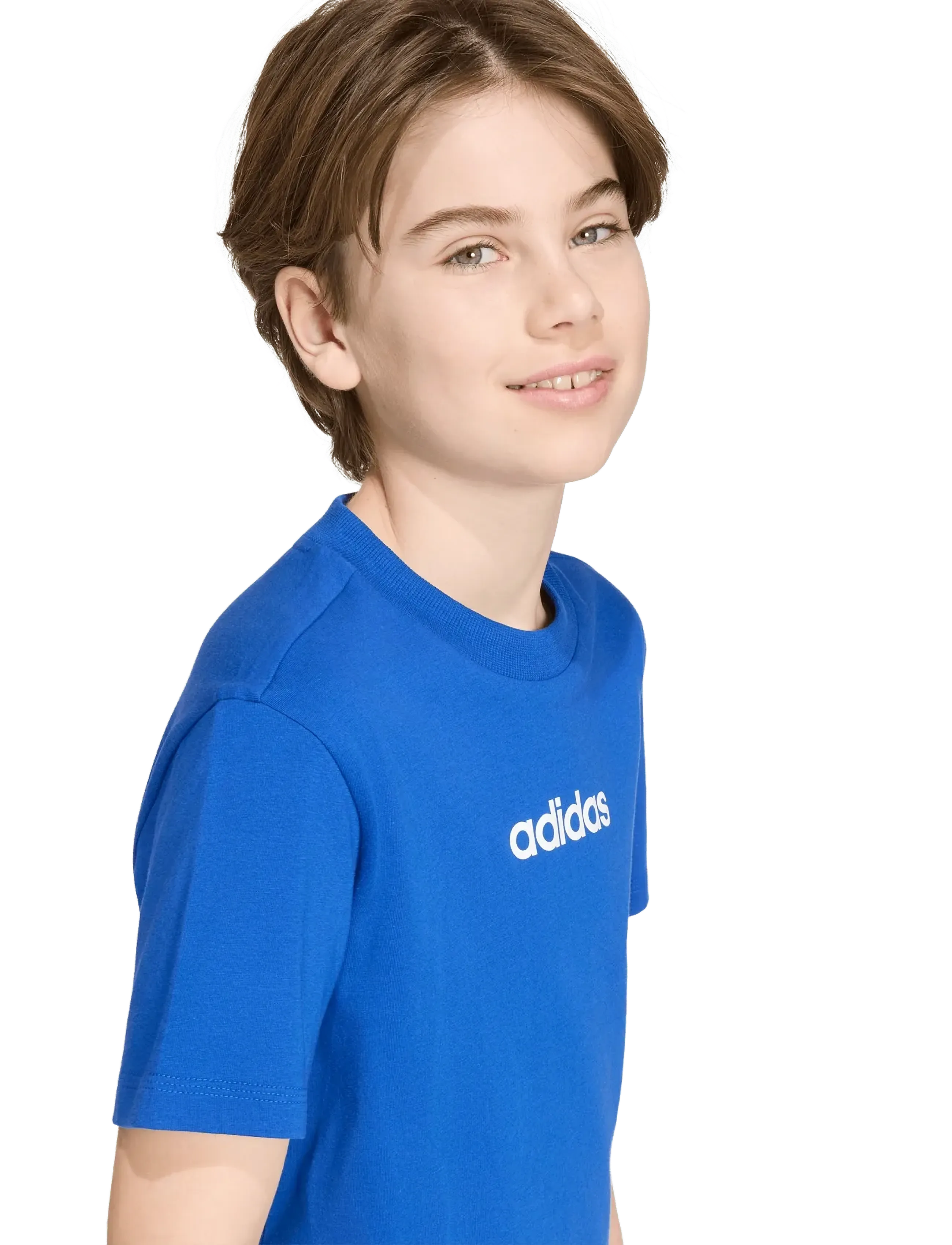 adidas Sportswear - J LIN TEE 160 - kortärmade t-shirts - royblu/white - 5