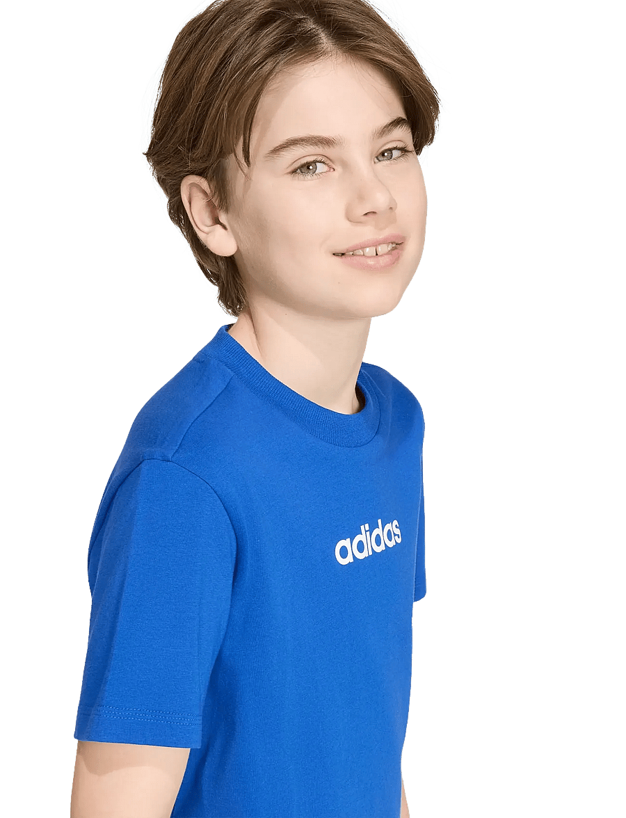 adidas Sportswear - J LIN TEE 160 - kortärmade t-shirts - royblu/white - 5