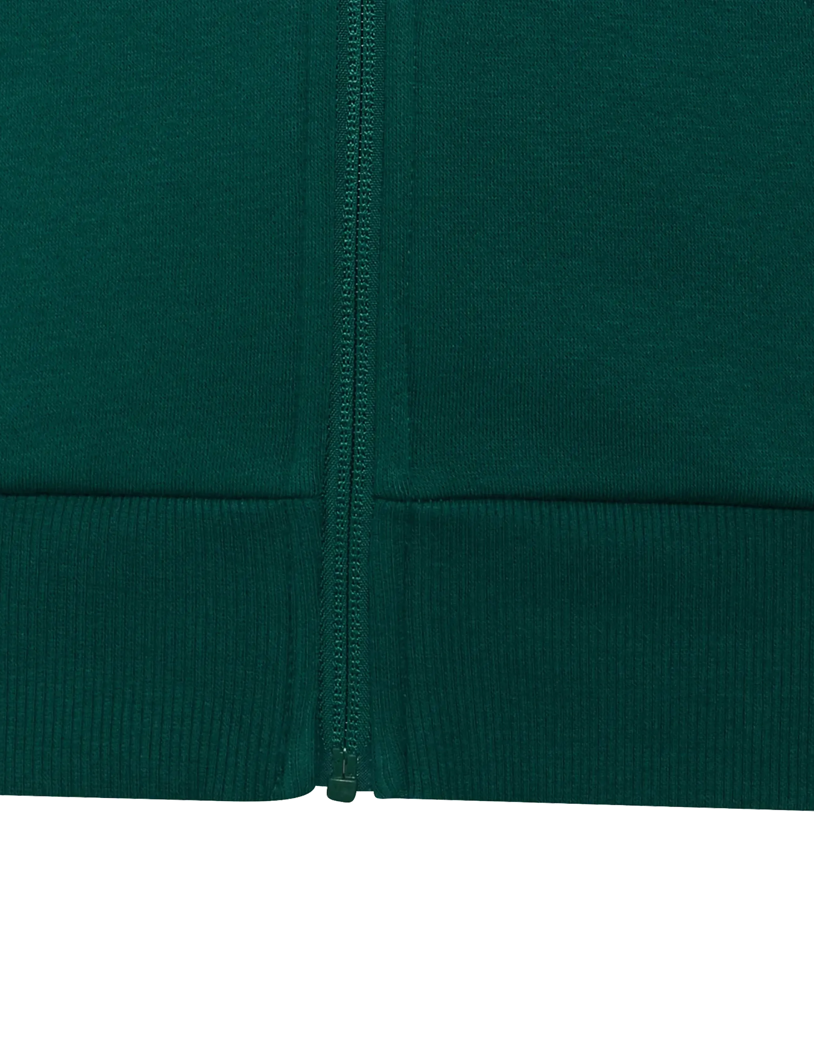 adidas Sportswear - J 3S FL FZ HD - kapuzenpullover - cgreen/white - 2