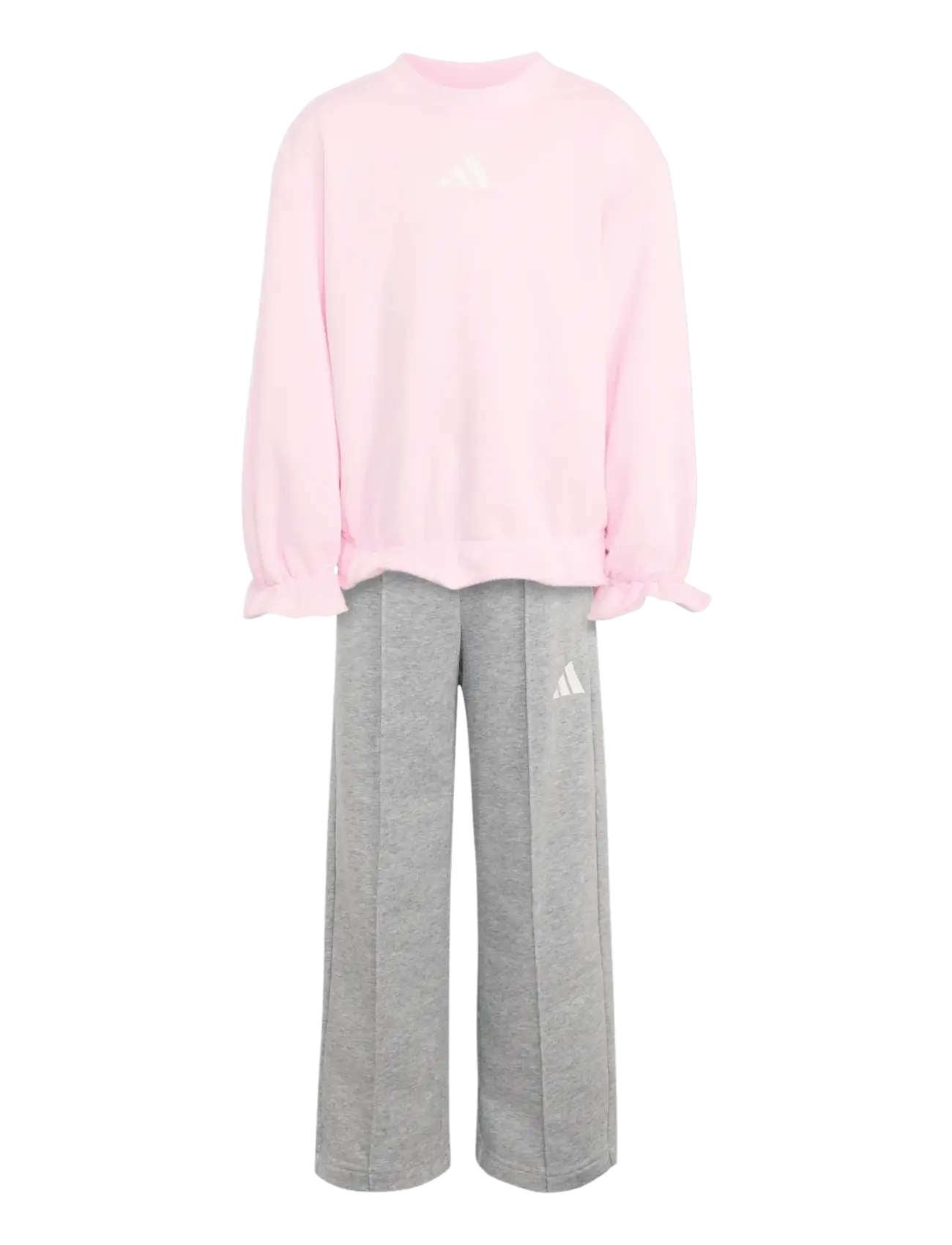 adidas Sportswear LG FT SWTST - Joggingsæt - CLPINK/WHITE / pink/rose