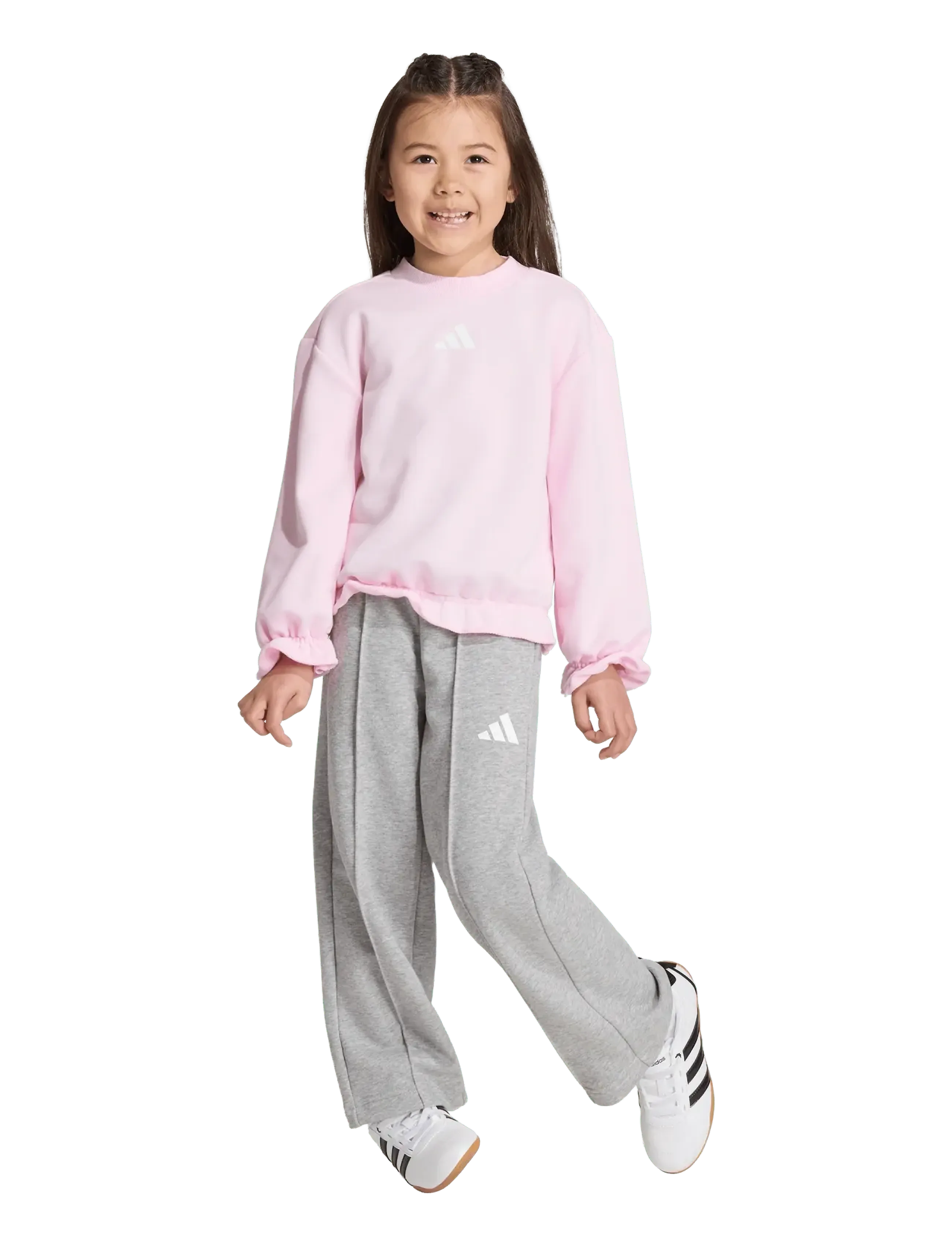 adidas Sportswear LG FT SWTST - Sets - CLPINK/WHITE / pink/rose
