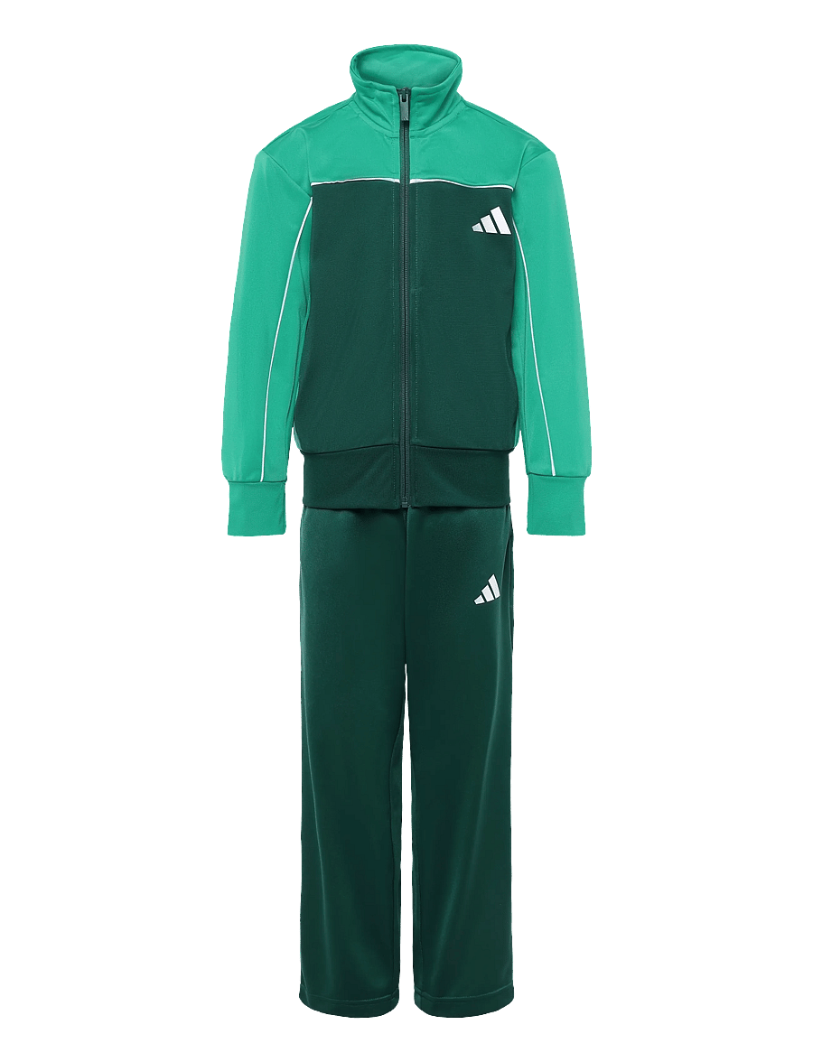 adidas Sportswear - J CP TR TS - joggingset & tvådelade set - cgreen/white/cougrn - 0