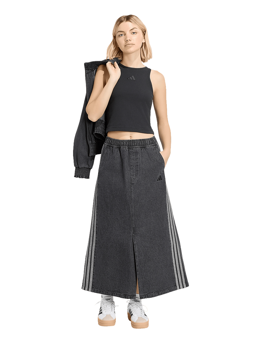 adidas Sportswear - ST DNM WSH SK - kleider & röcke - black - 0