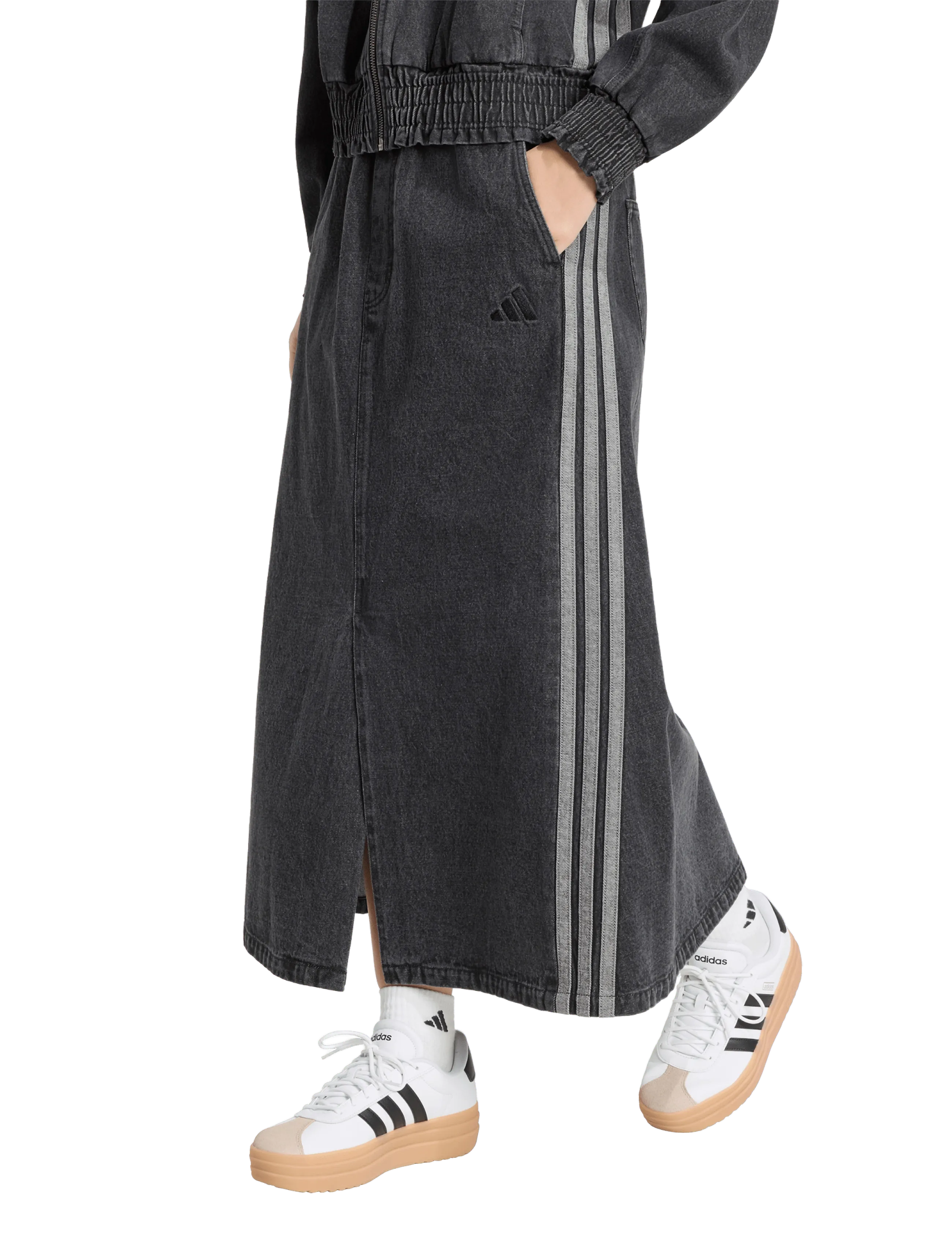 adidas Sportswear - ST DNM WSH SK - kleider & röcke - black - 2