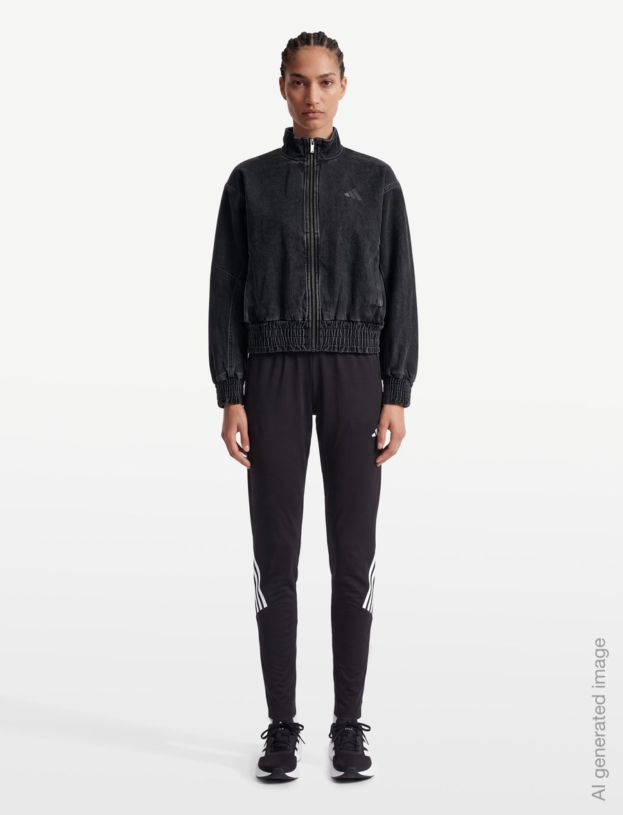 adidas Sportswear - ST DNM WSH JK - hversdagsjakkar - black - 0
