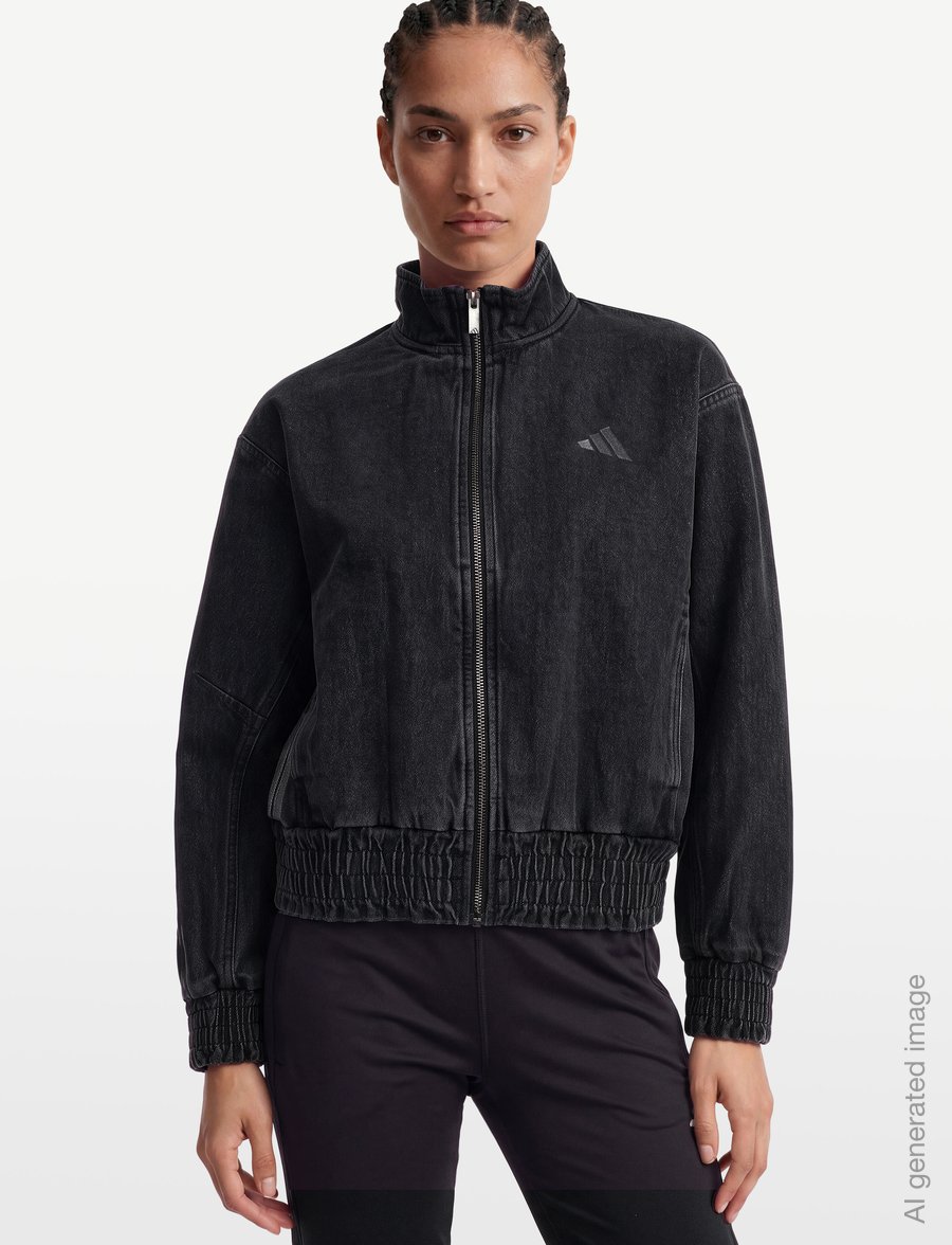 adidas Sportswear - ST DNM WSH JK - hversdagsjakkar - black - 3