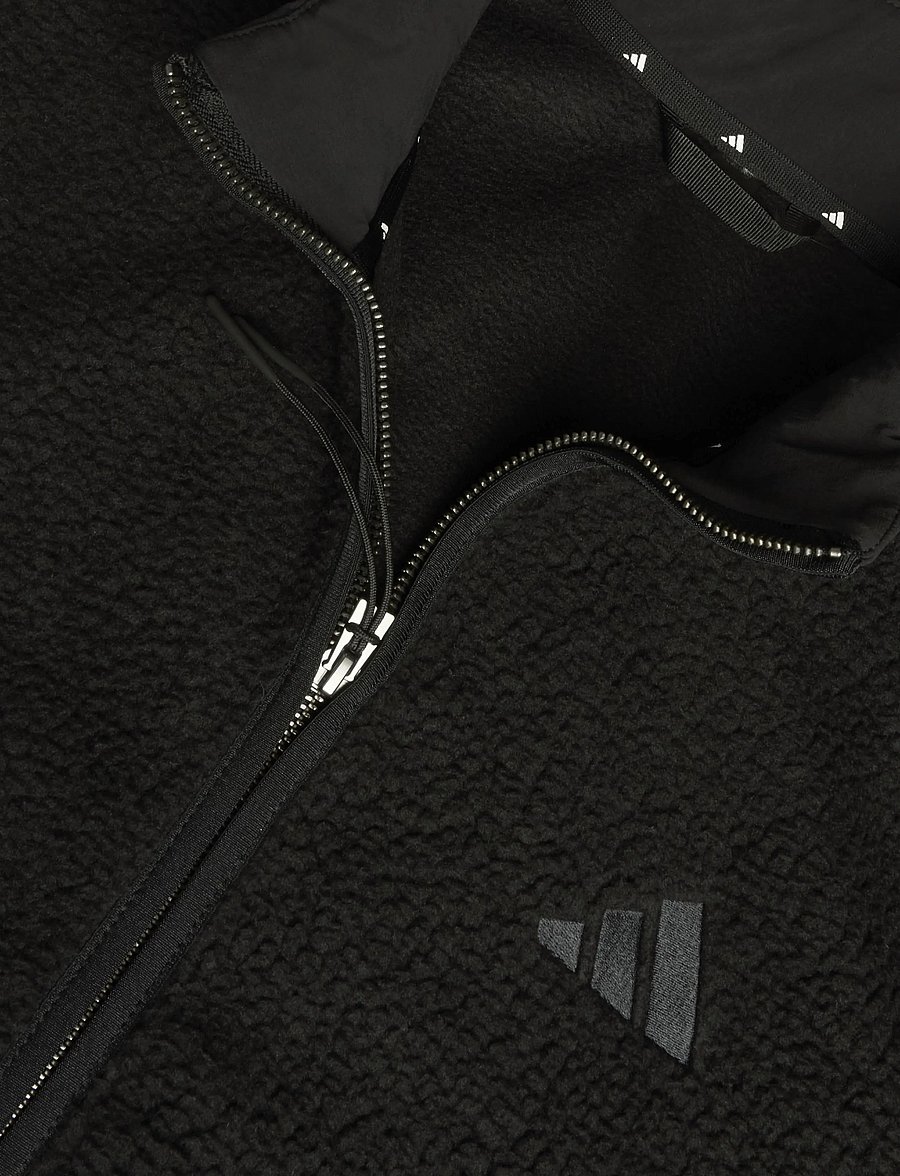 adidas Sportswear - M CT Q4 WARM FZ - fleece & midlayer - black - 2