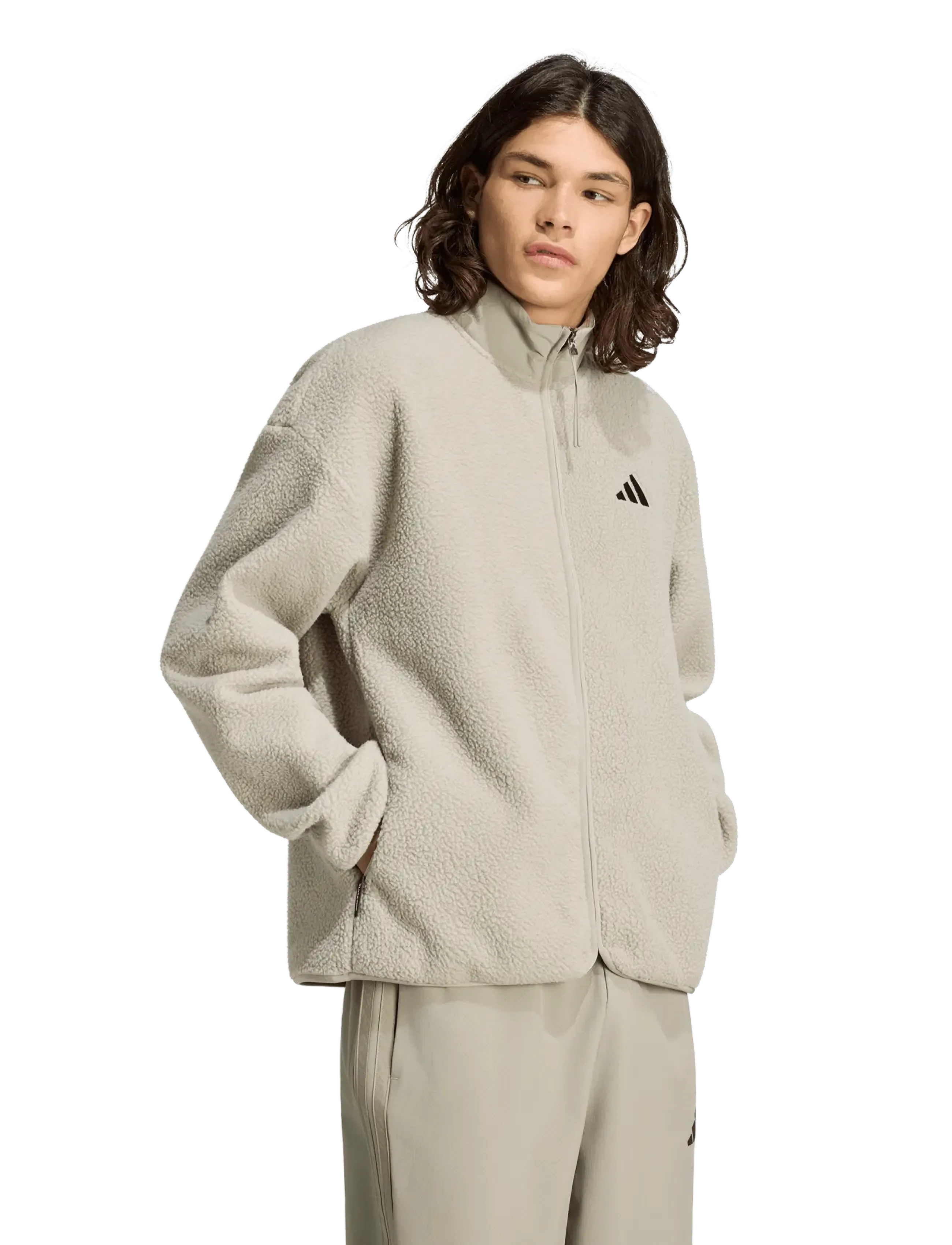 adidas Sportswear - M CT Q4 WARM FZ - silpeb - 2
