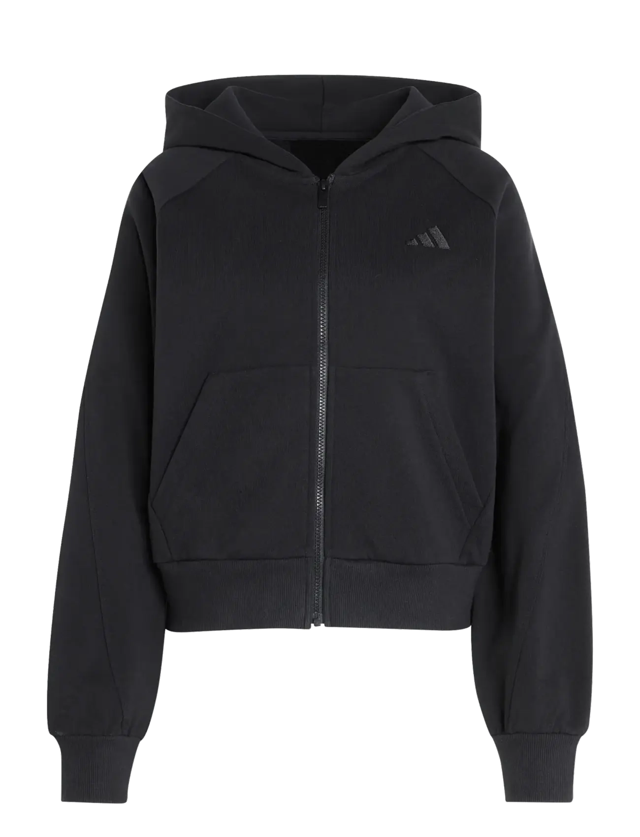 adidas Sportswear W AK SL FZ HD - Vaata kõiki - BLACK / black
