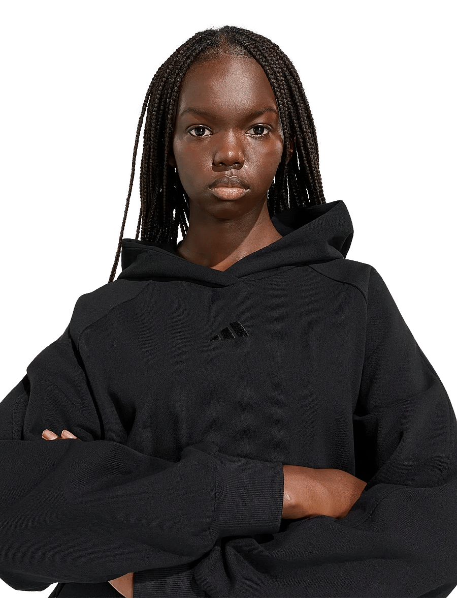 adidas Sportswear - W AK SL OH HD - kapuutsiga dressipluusid - black - 3