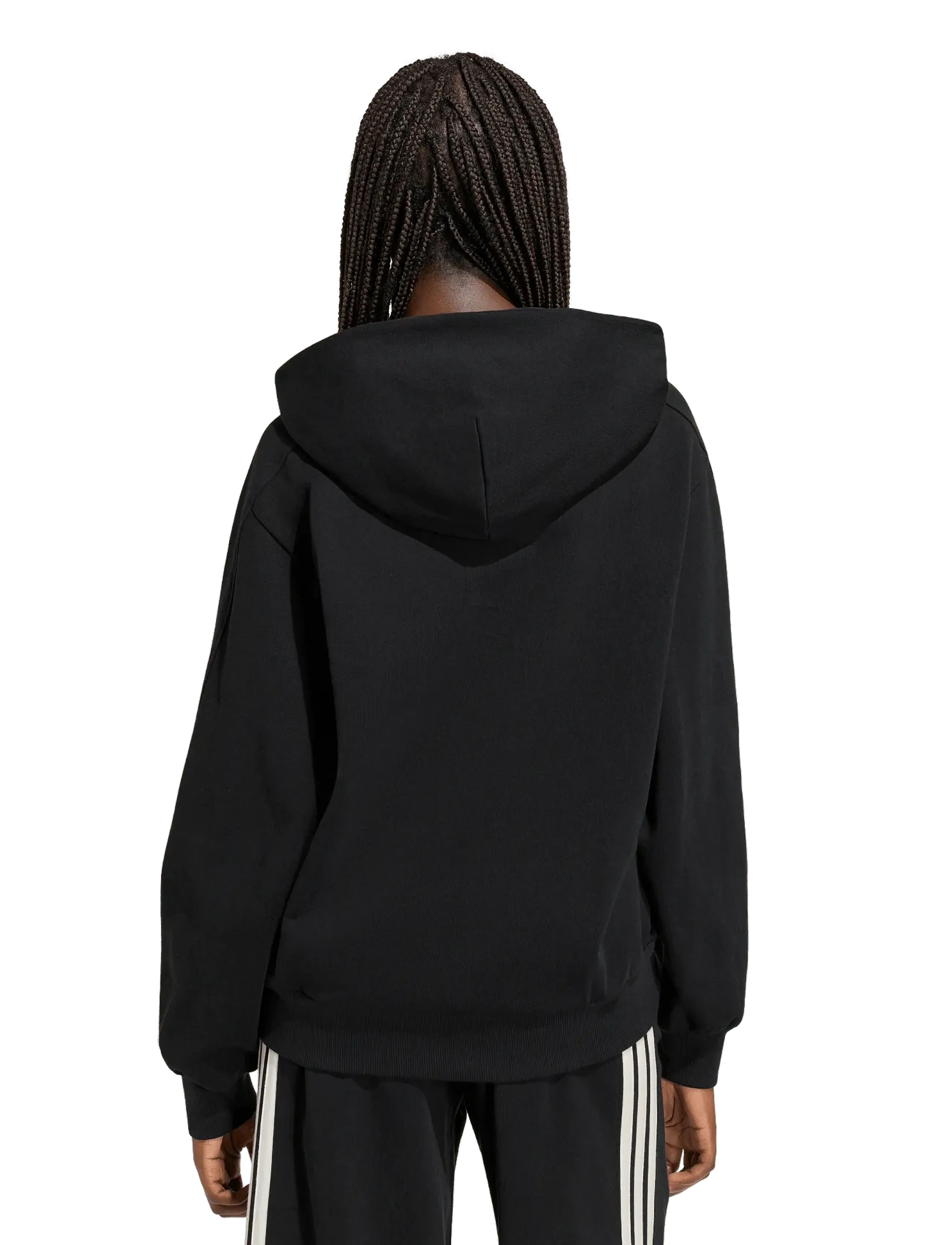 adidas Sportswear - W AK SL OH HD - kapuutsiga dressipluusid - black - 5