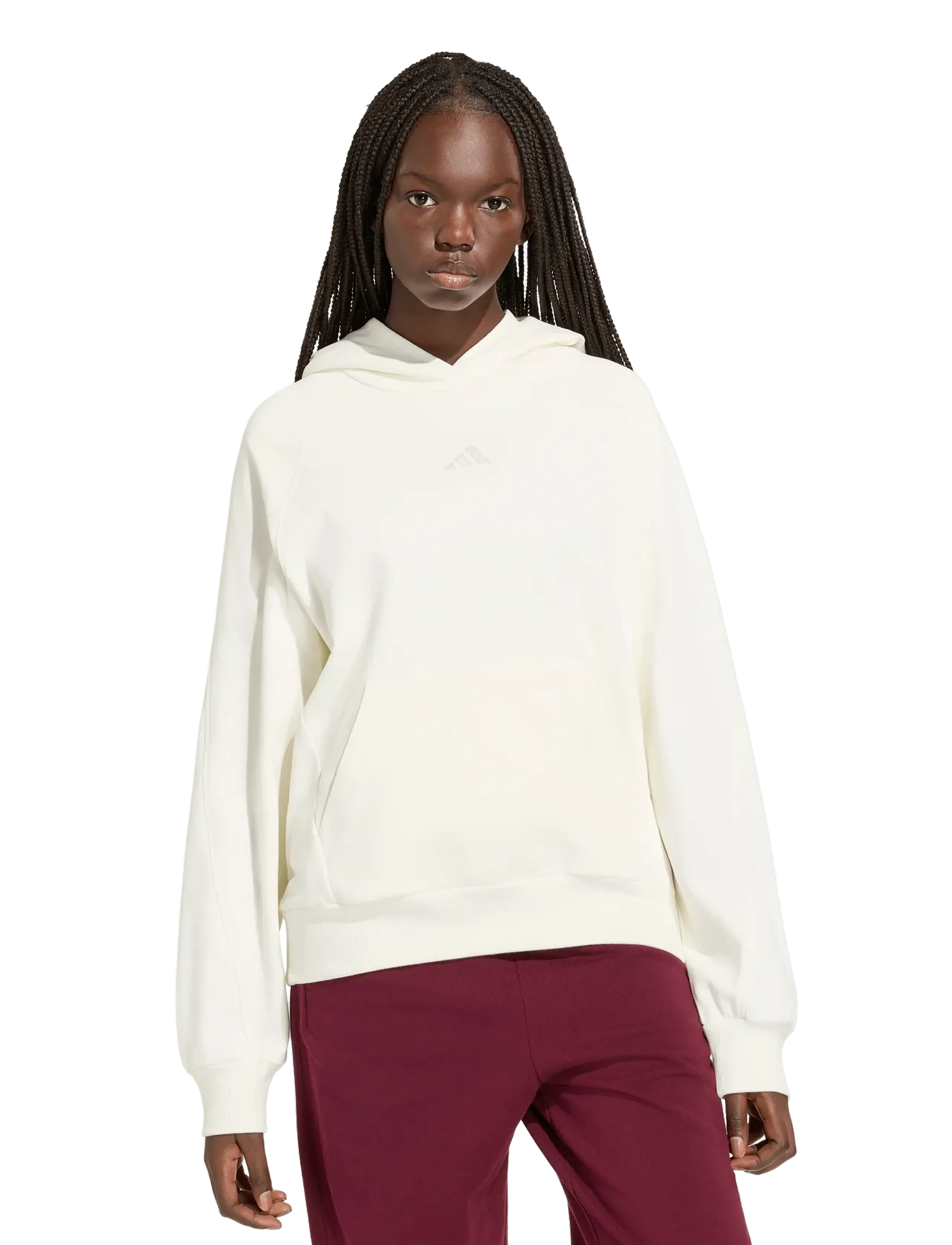 adidas Sportswear - W AK SL OH HD - overdele - owhite - 5