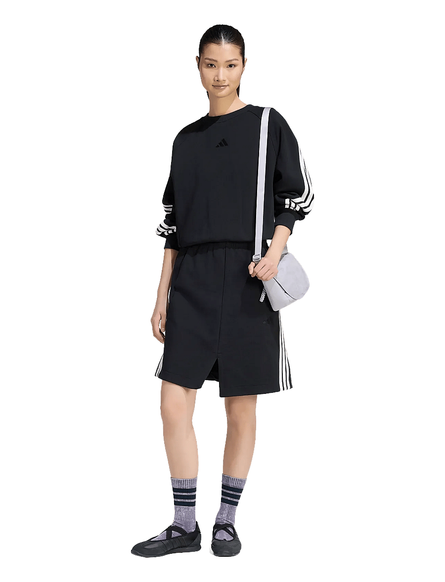 adidas Sportswear - W AK 3S SKIRT - robes & jupes - black/owhite - 0
