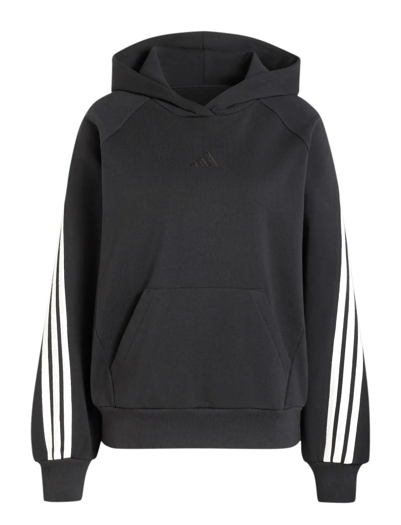 adidas Sportswear W AK 3S OH HD - Kleidung - BLACK/OWHITE / black