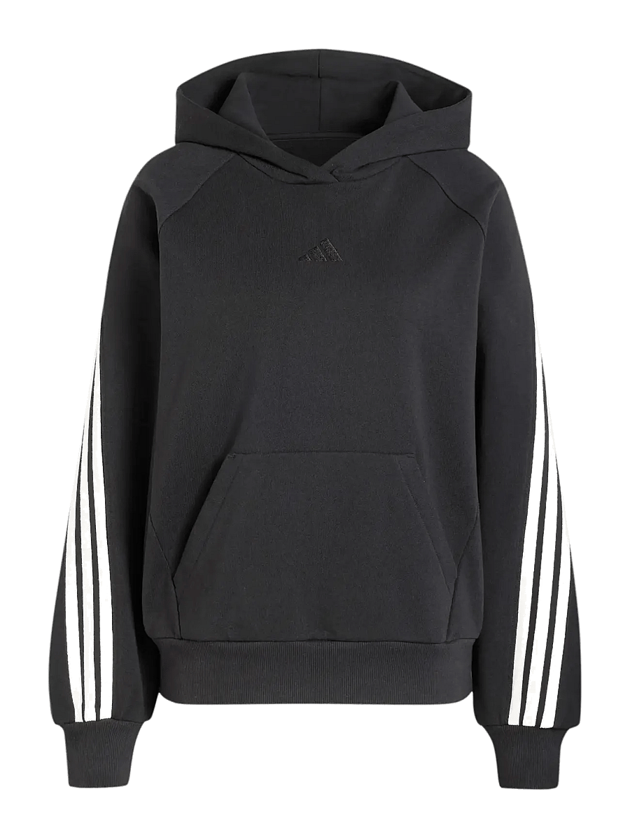 adidas Sportswear - W AK 3S OH HD - overdele - black/owhite - 1