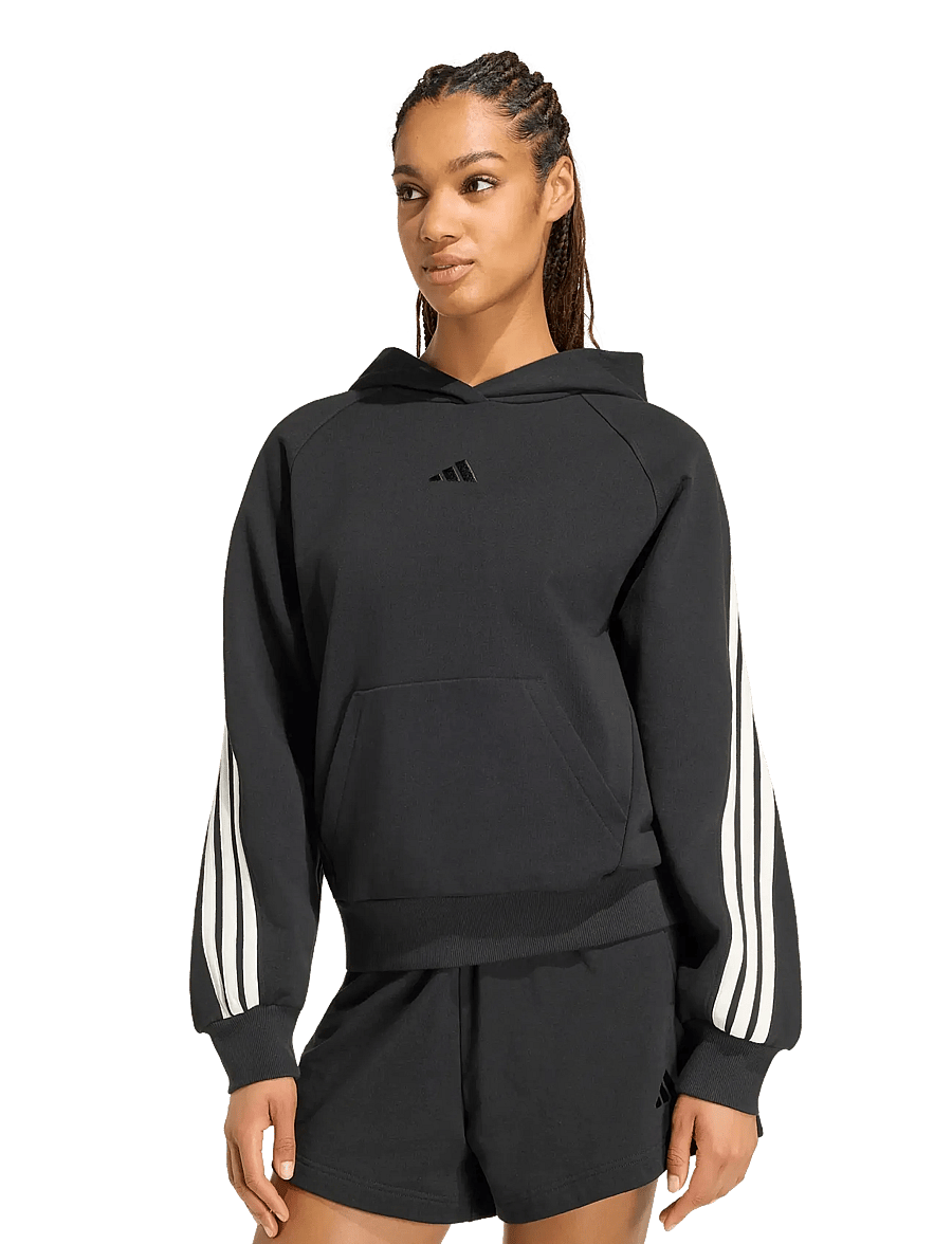 adidas Sportswear - W AK 3S OH HD - overdele - black/owhite - 2